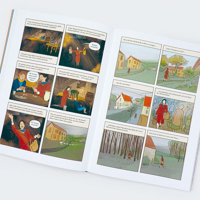 Beispielinhalt (Bild) White Bird - Wie ein Vogel (Graphic Novel)