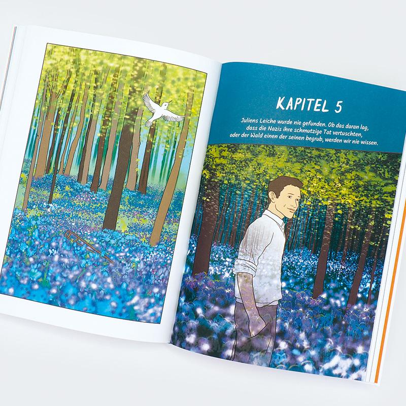 Beispielinhalt (Bild) White Bird - Wie ein Vogel (Graphic Novel)