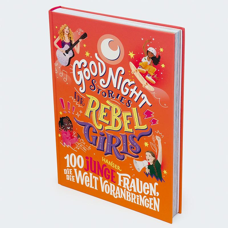 Beispielinhalt (Bild) Good Night Stories for Rebel Girls - 100 junge Frauen, die die Welt voranbringen