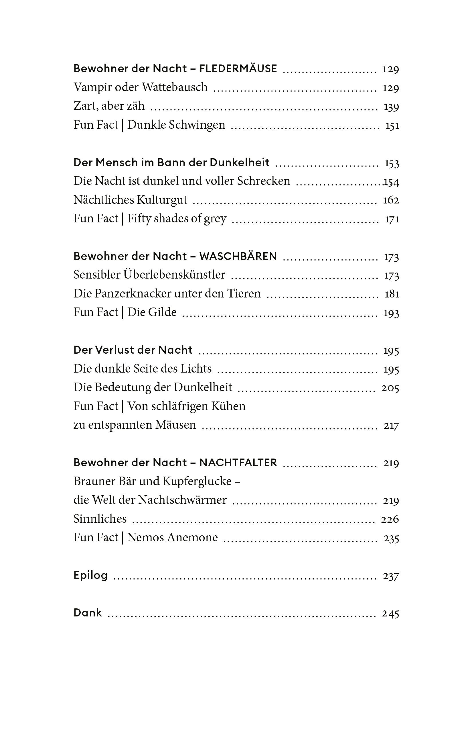 Beispielinhalt (Bild) Lebendige Nacht