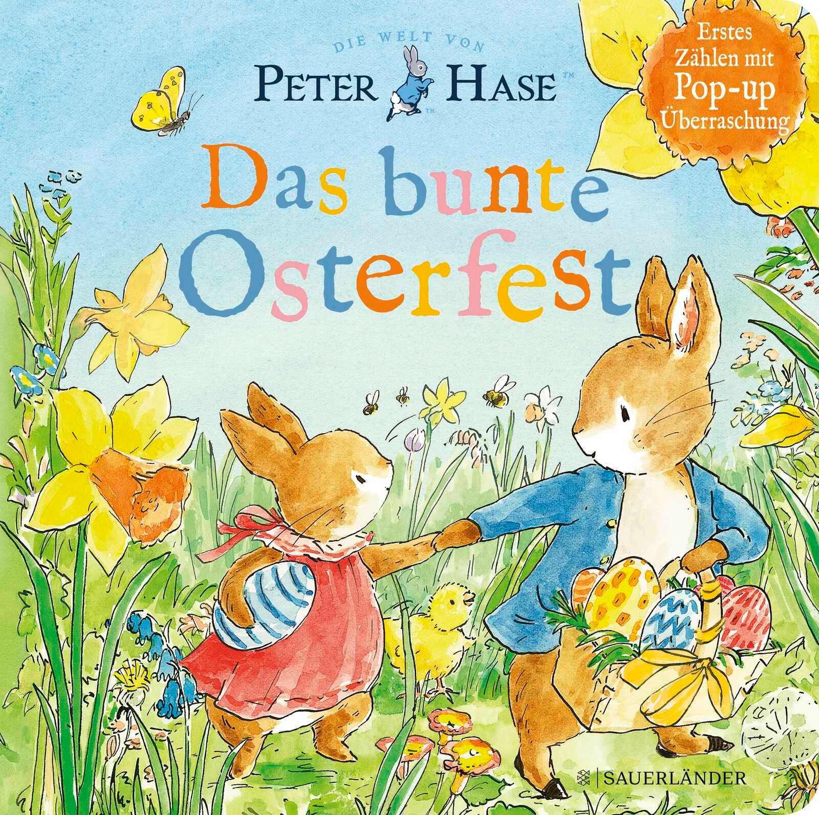 Vorderes Coverbild Die Welt von Peter Hase - Das bunte Osterfest