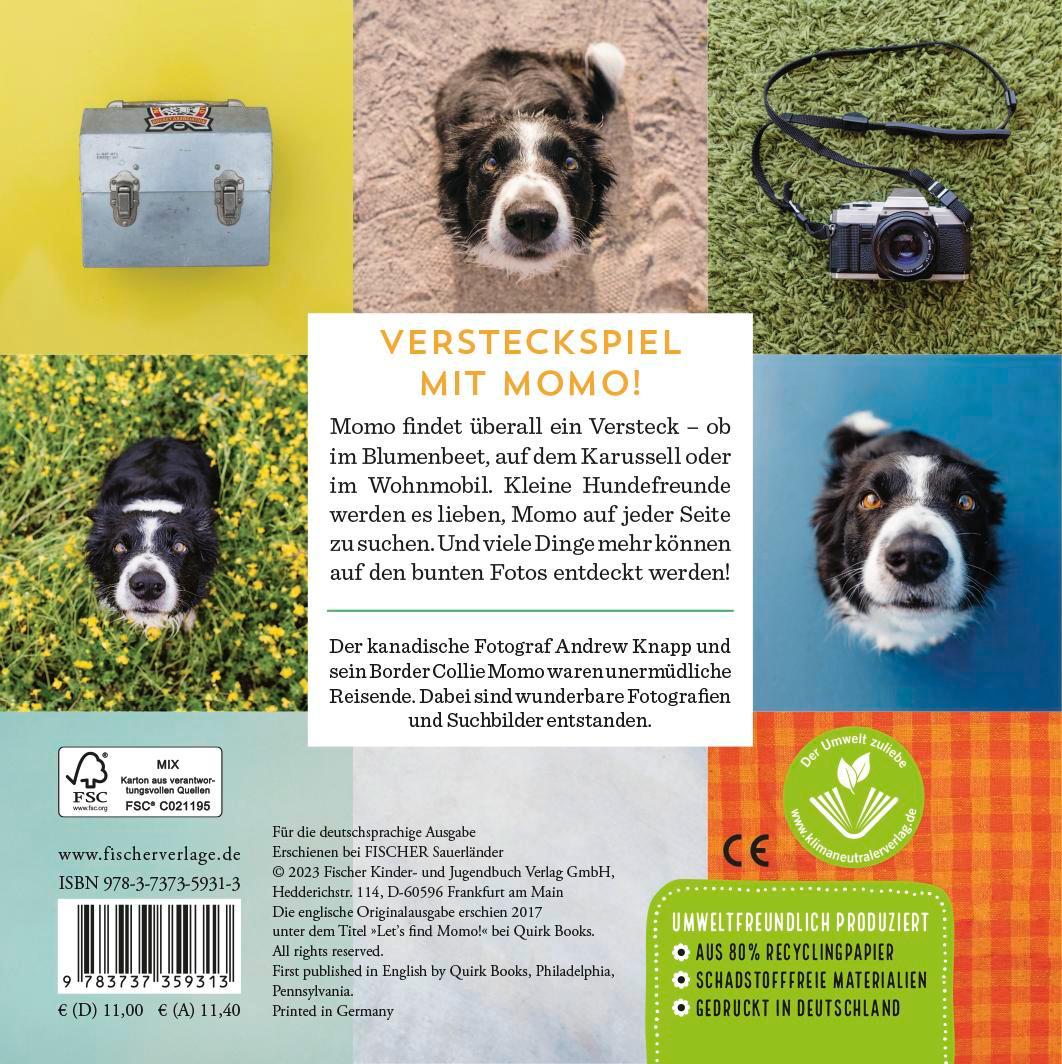 Rückseitencover Wo ist Momo?