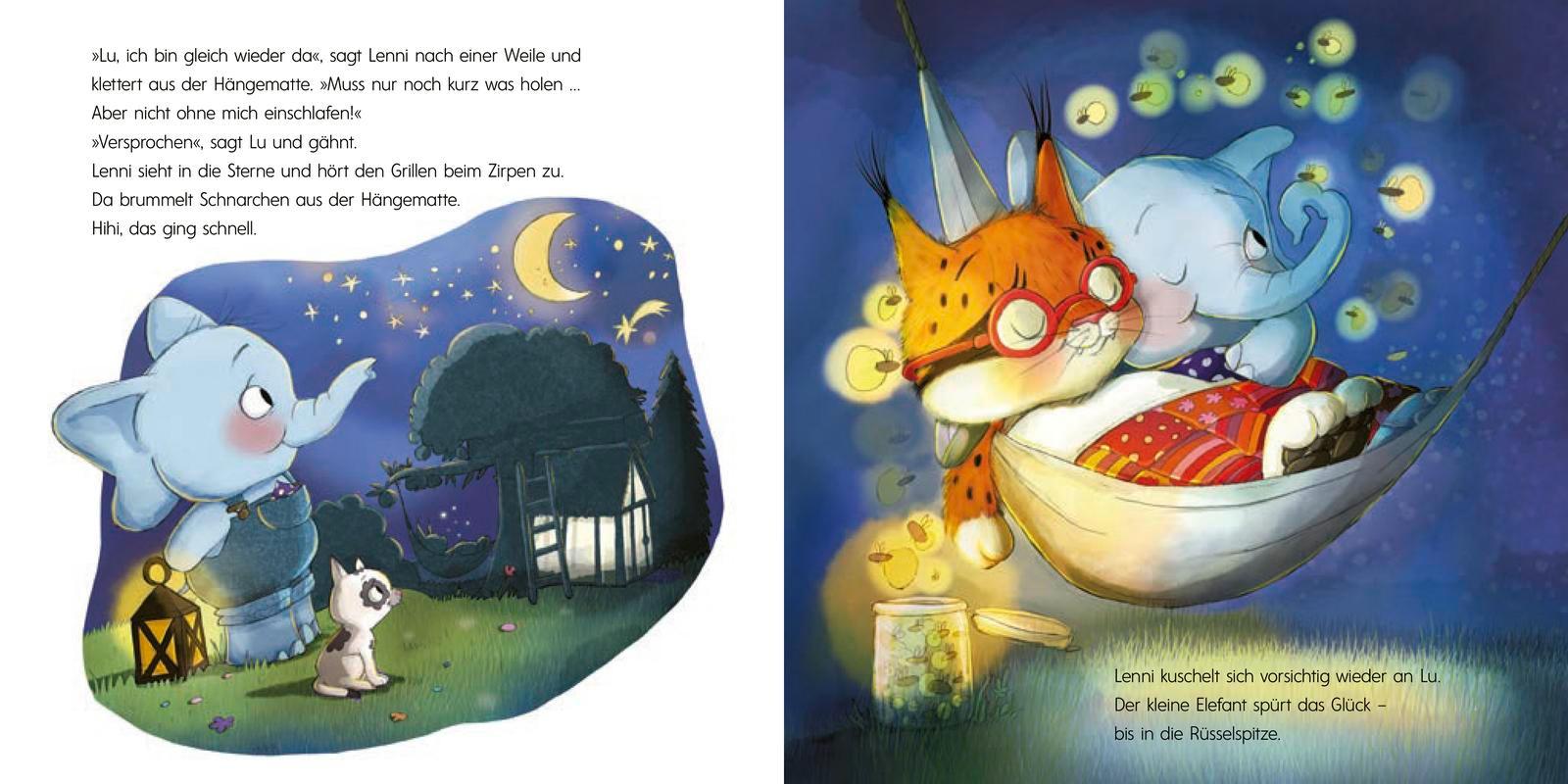 Beispielinhalt (Bild) Lenni und Lu sagen Gute Nacht