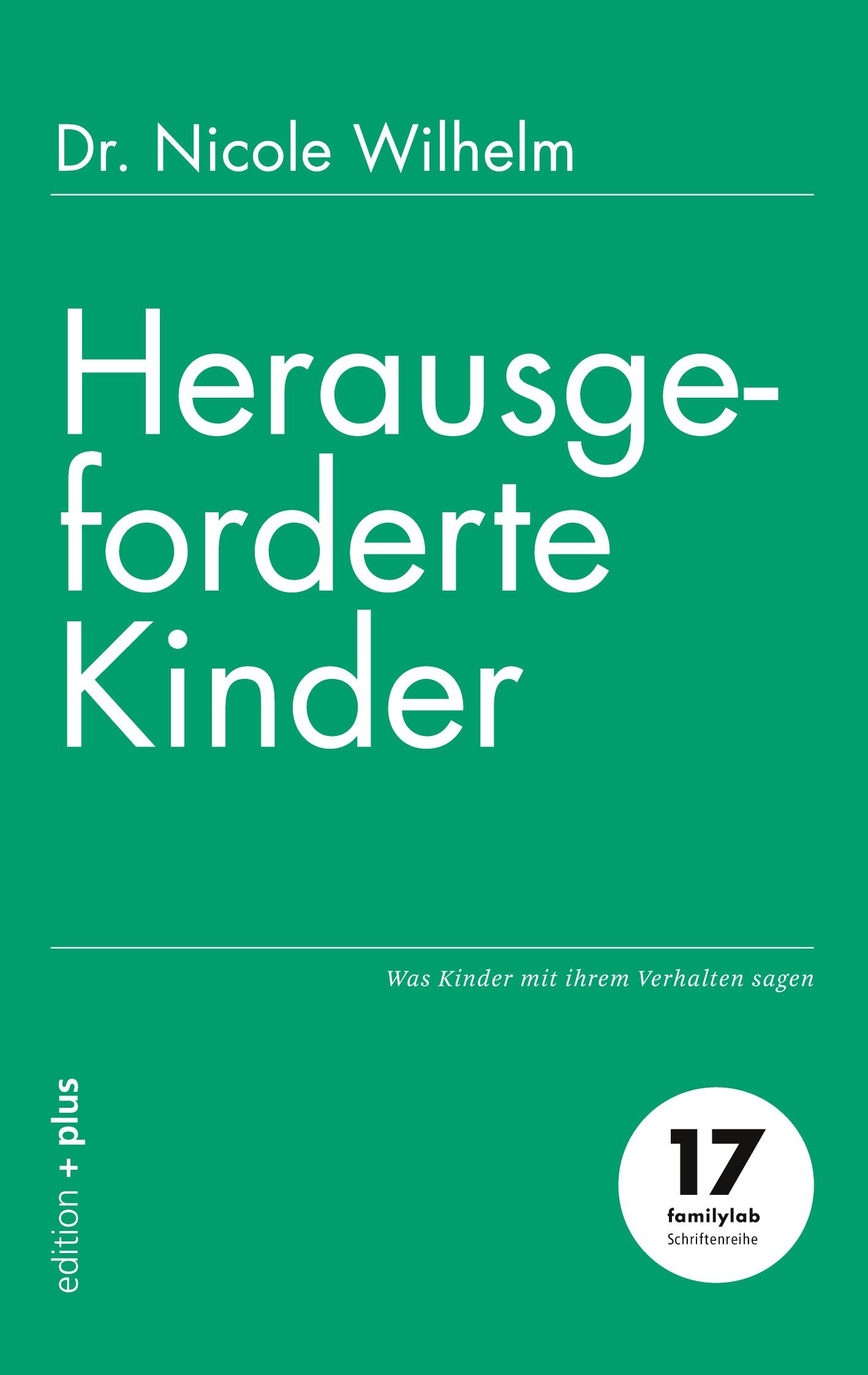 Vorderes Coverbild Herausgeforderte Kinder