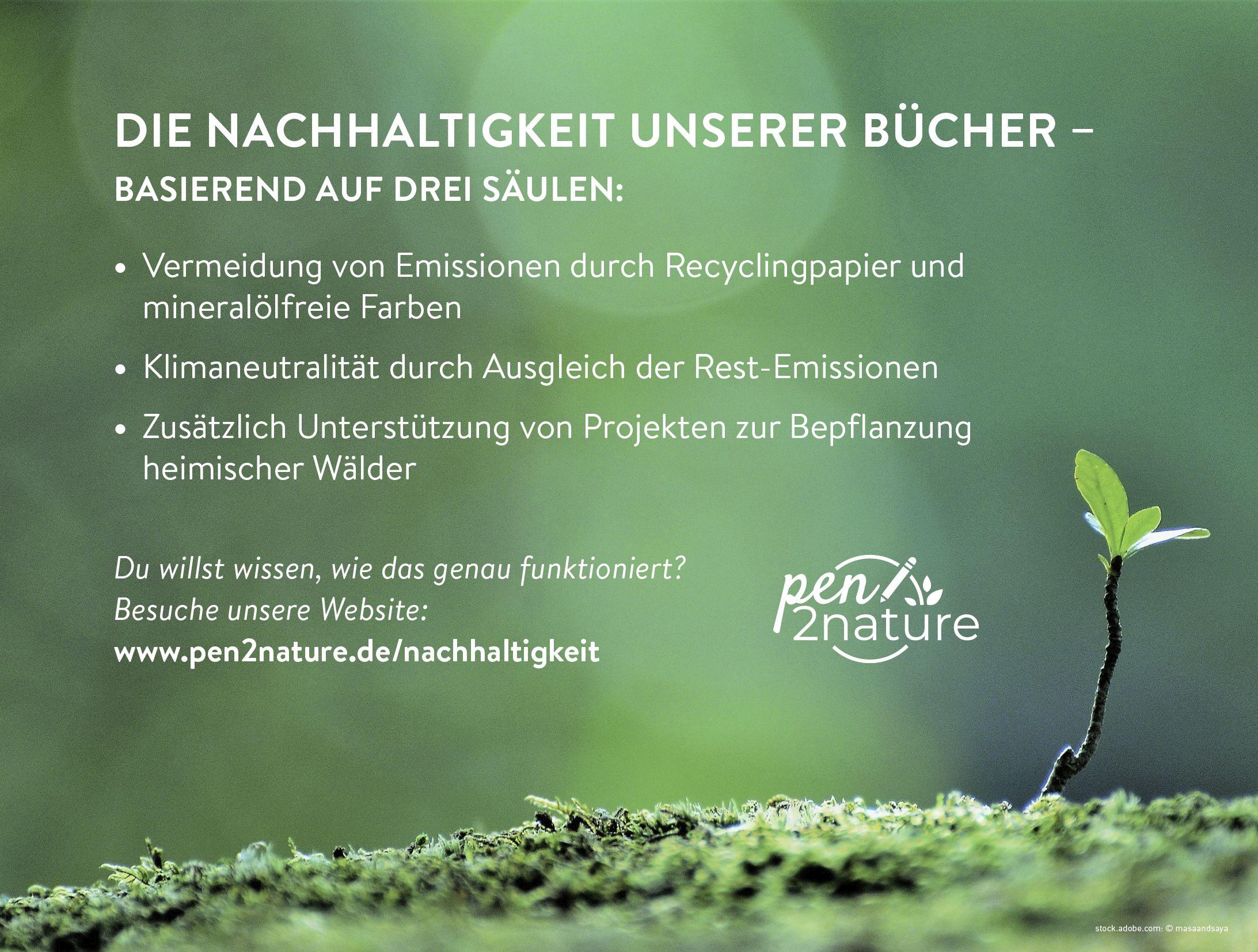 Beispielinhalt (Bild) Spread Your Wings . Nachhaltiges Notizbuch in A5 mit Hardcover und Vogel-Motiv