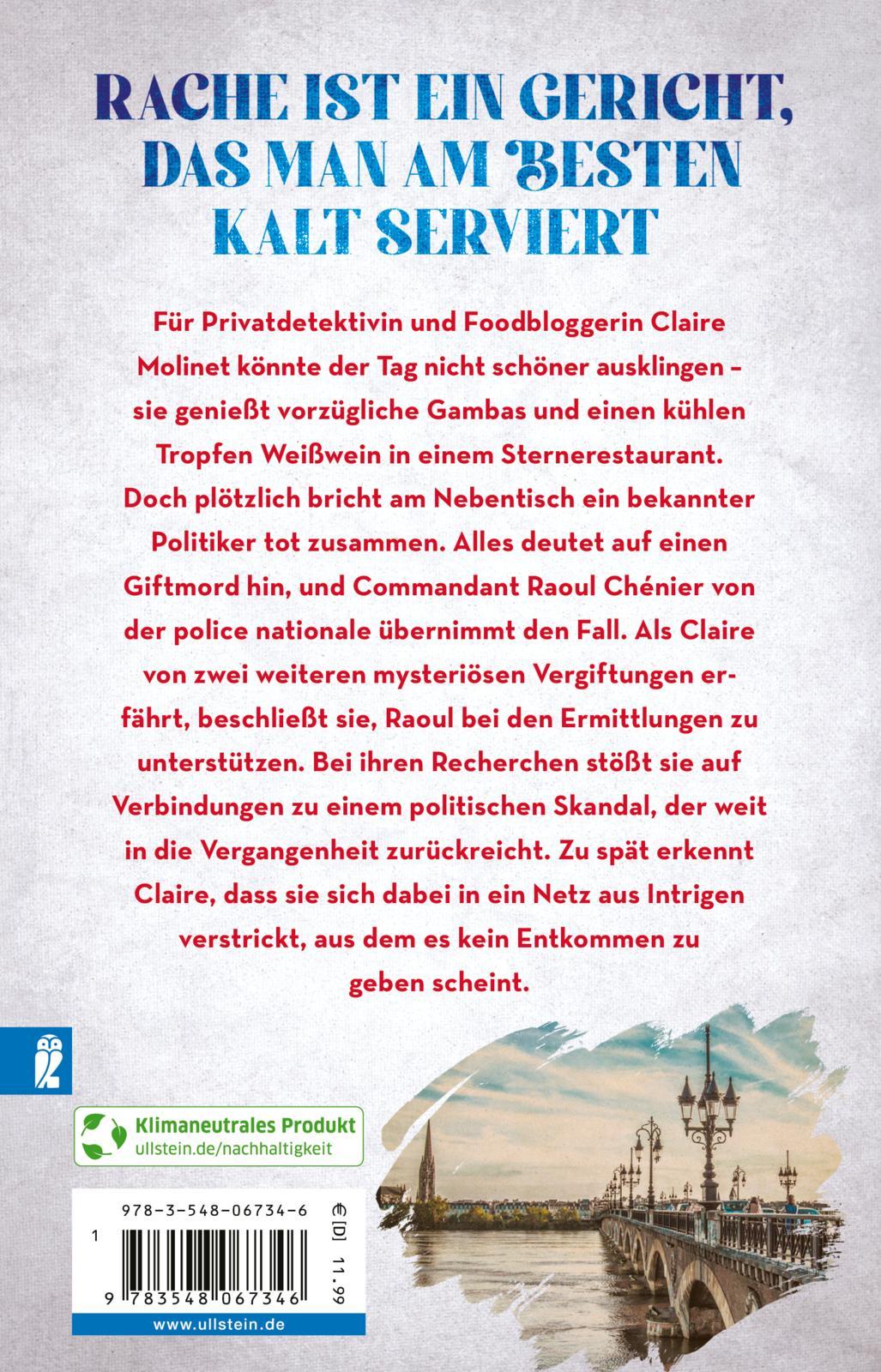 Rückseitencover Mord in Bordeaux