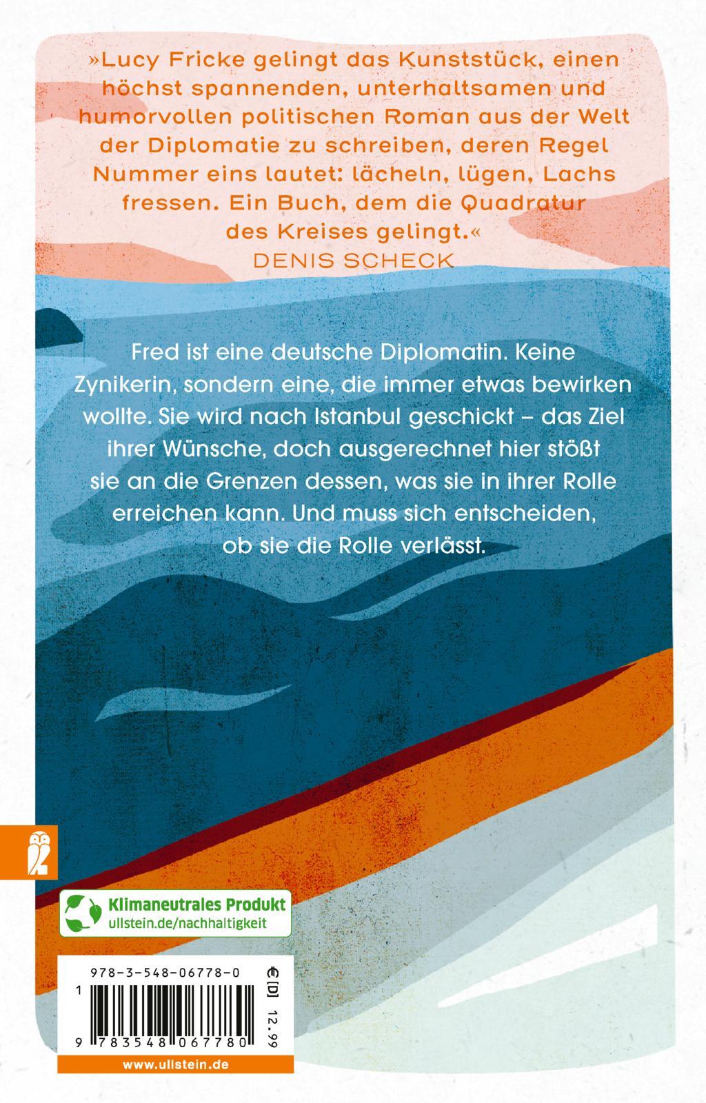 Rückseitencover Die Diplomatin