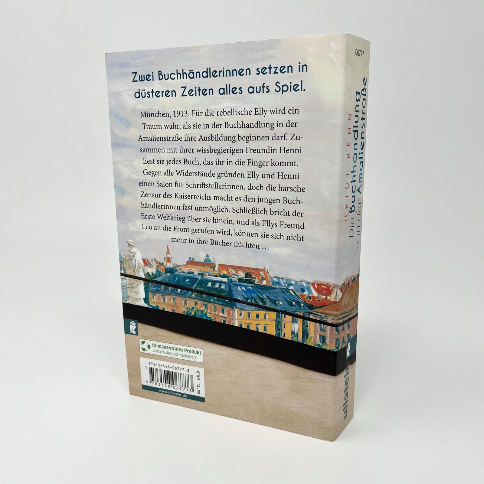 Beispielinhalt (Bild) Die Buchhandlung in der Amalienstraße