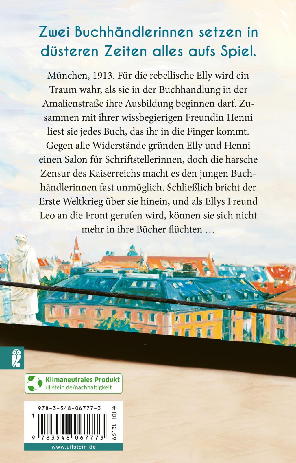 Rückseitencover Die Buchhandlung in der Amalienstraße