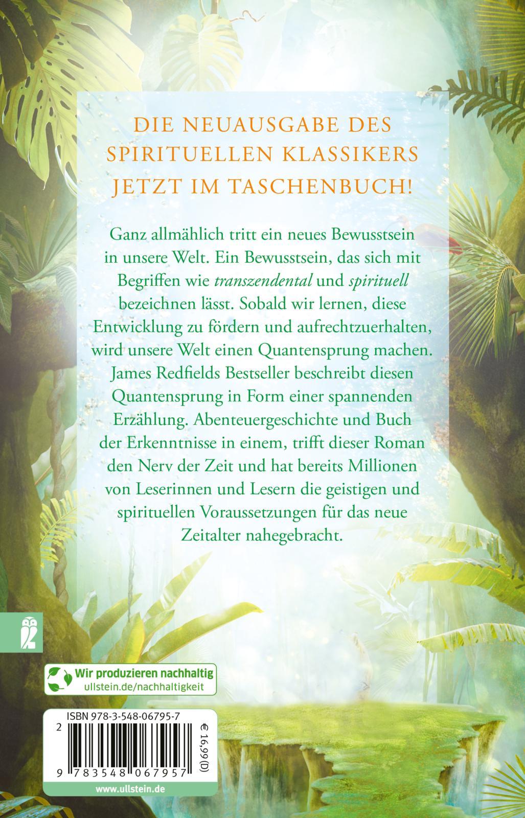 Rückseitencover Die Prophezeiungen von Celestine