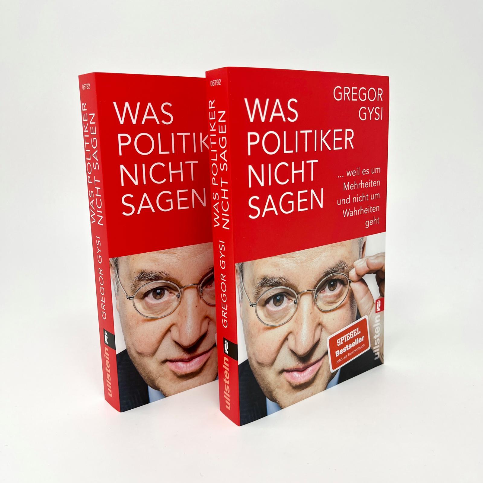 Beispielinhalt (Bild) Was Politiker nicht sagen