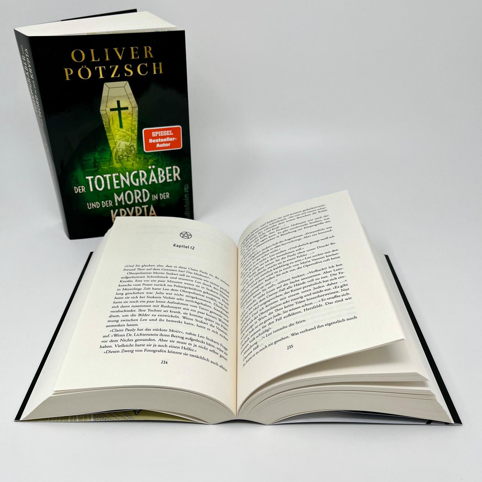 Beispielinhalt (Bild) Der Totengräber und der Mord in der Krypta