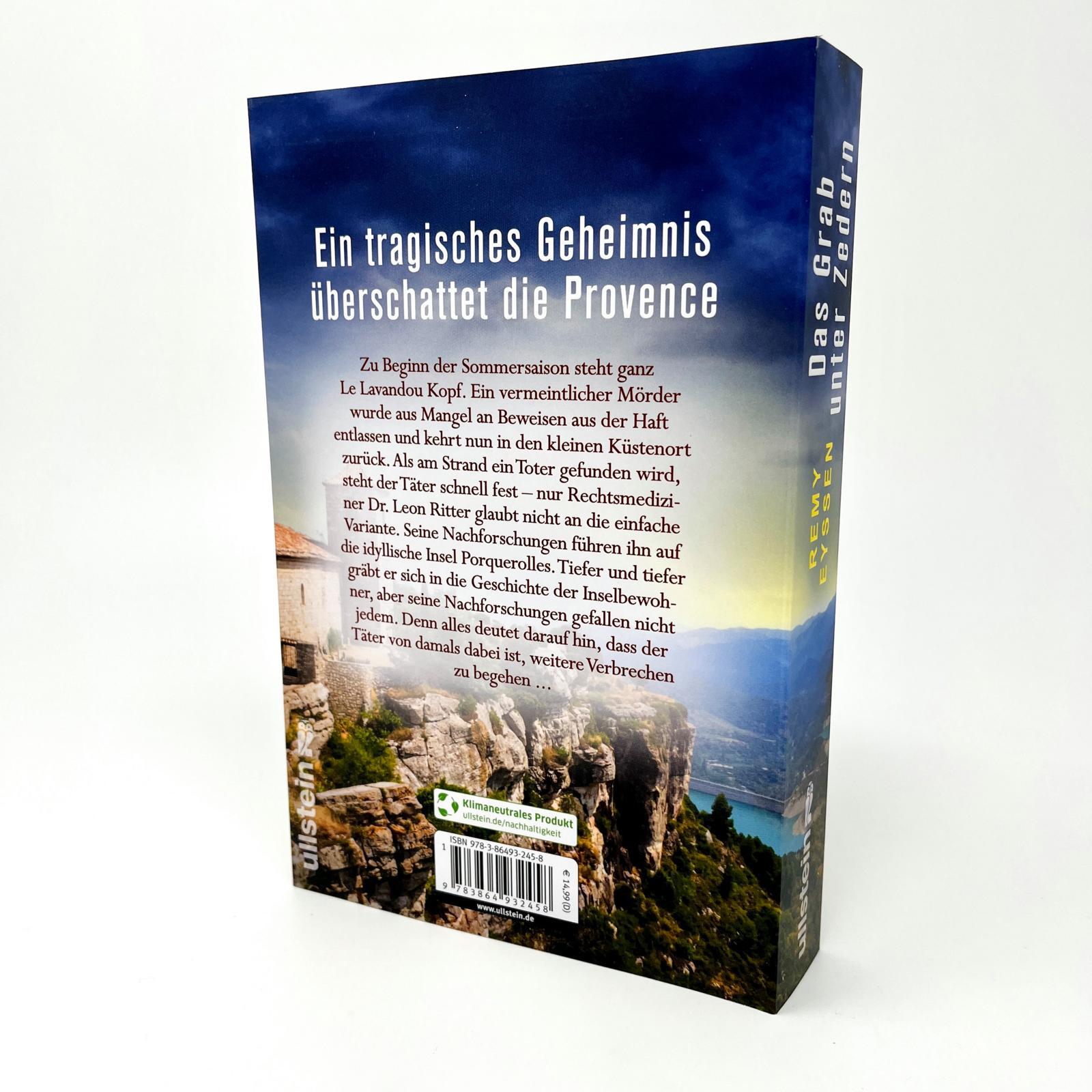 Beispielinhalt (Bild) Das Grab unter Zedern