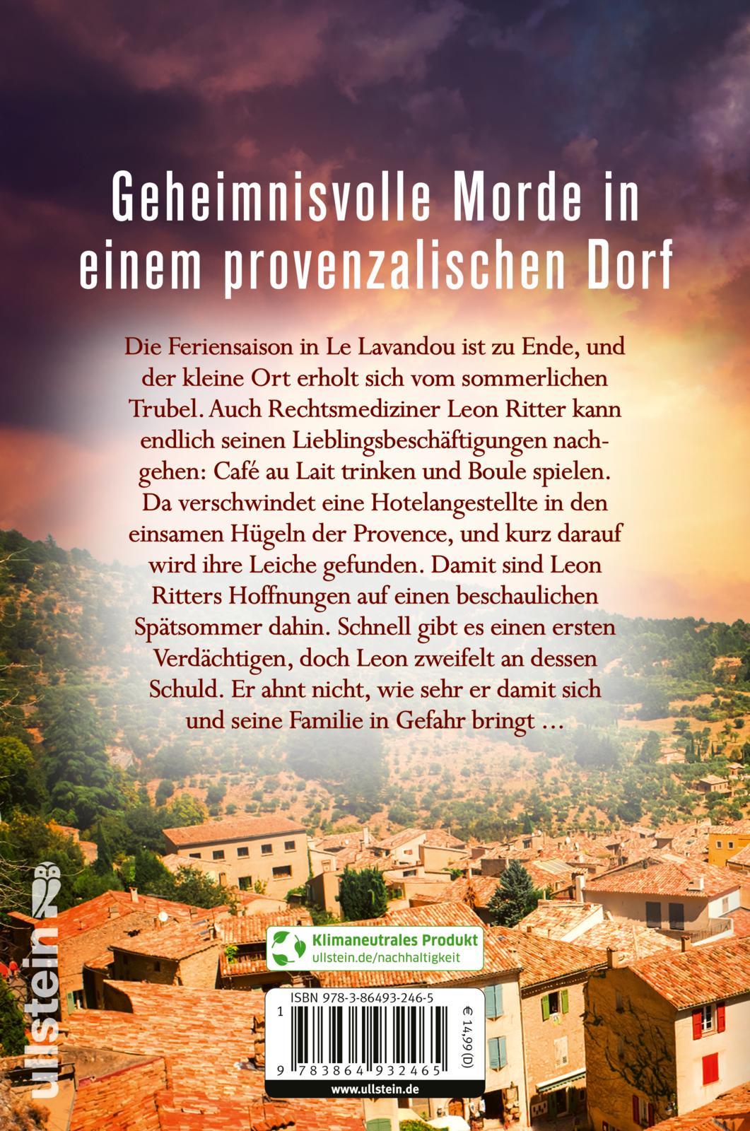 Rückseitencover Mörderisches Lavandou
