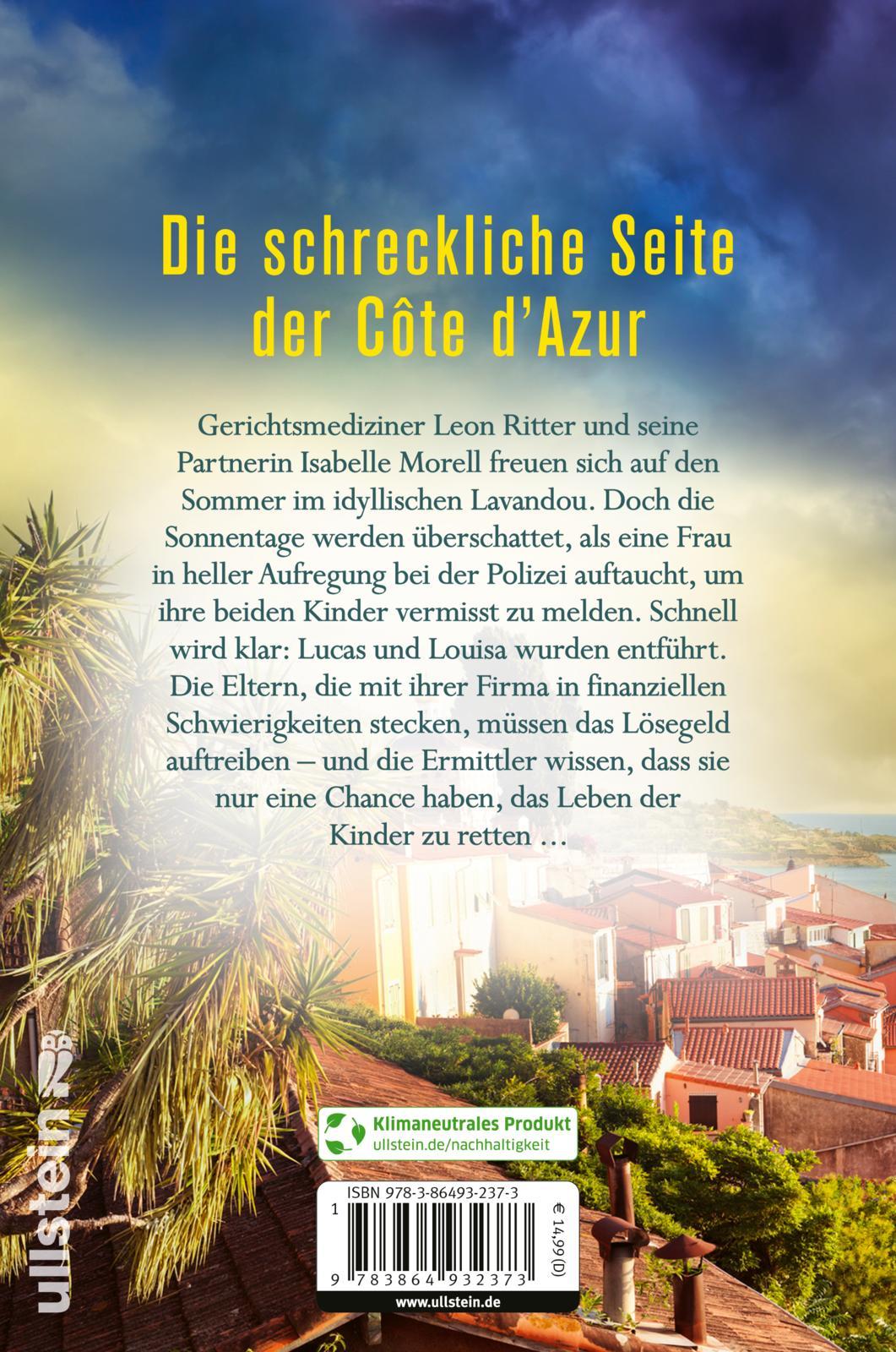 Rückseitencover Trügerisches Lavandou