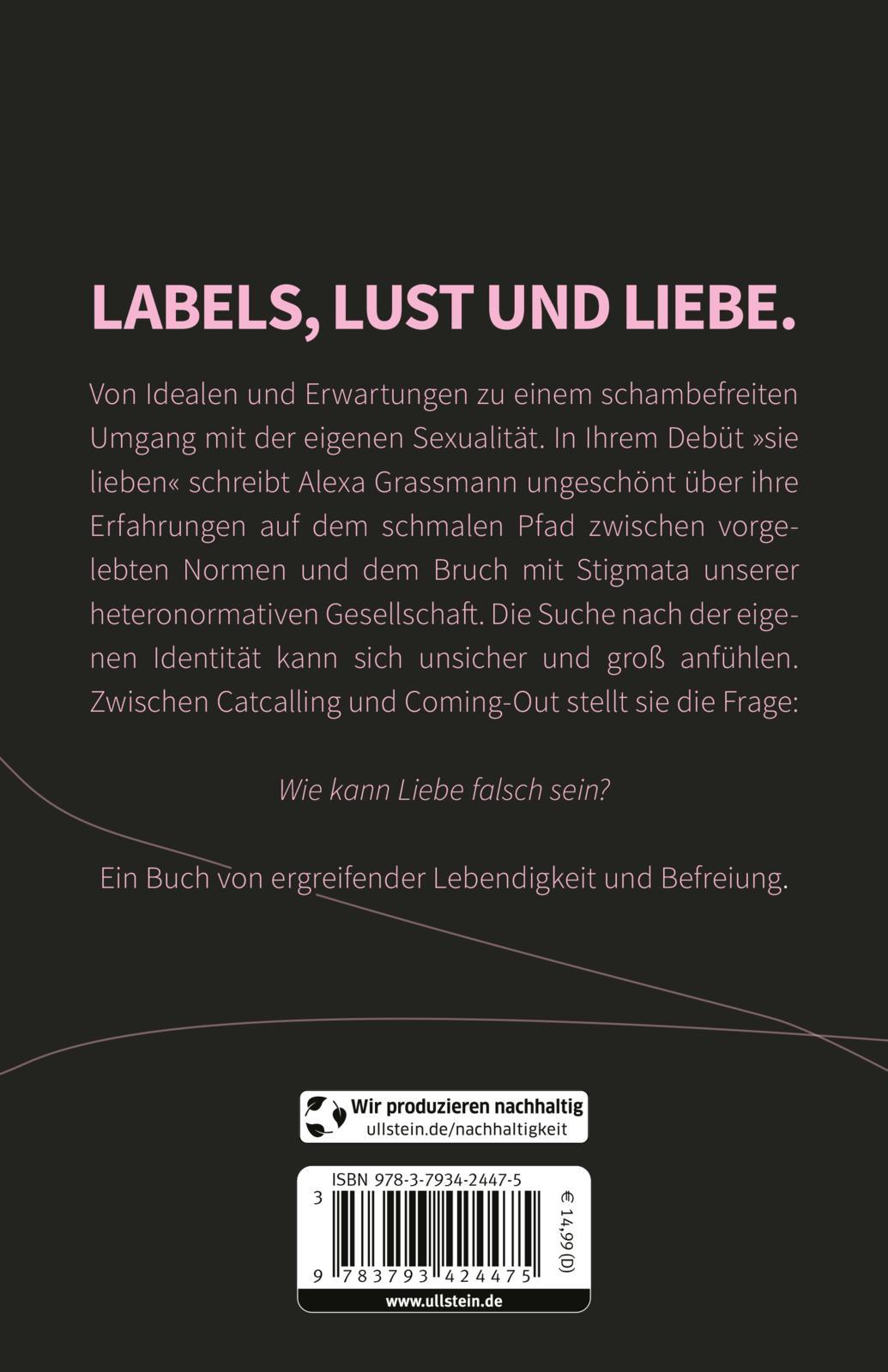 Rückseitencover sie lieben