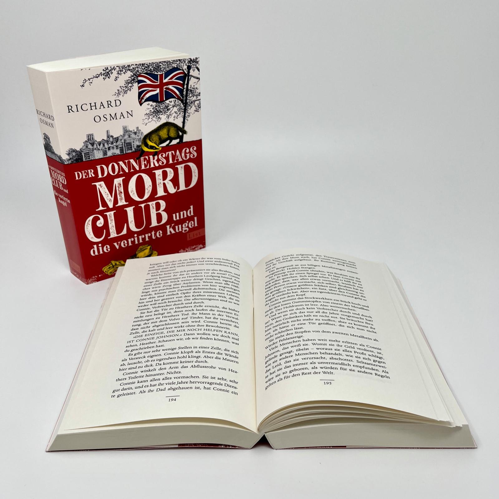 Beispielinhalt (Bild) Der Donnerstagsmordclub und die verirrte Kugel