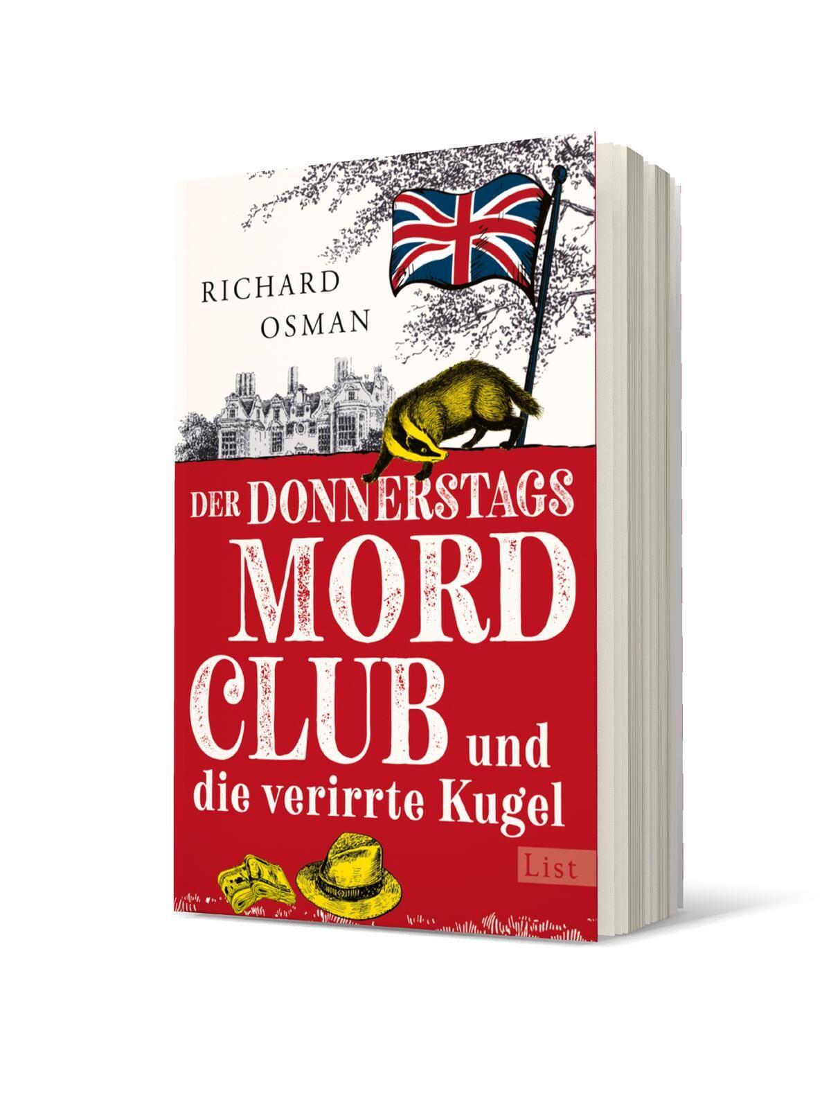 Vorderes Coverbild Der Donnerstagsmordclub und die verirrte Kugel
