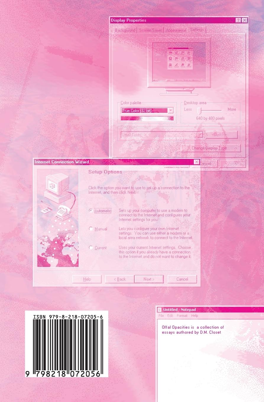 Rückseitencover Offal Opacities