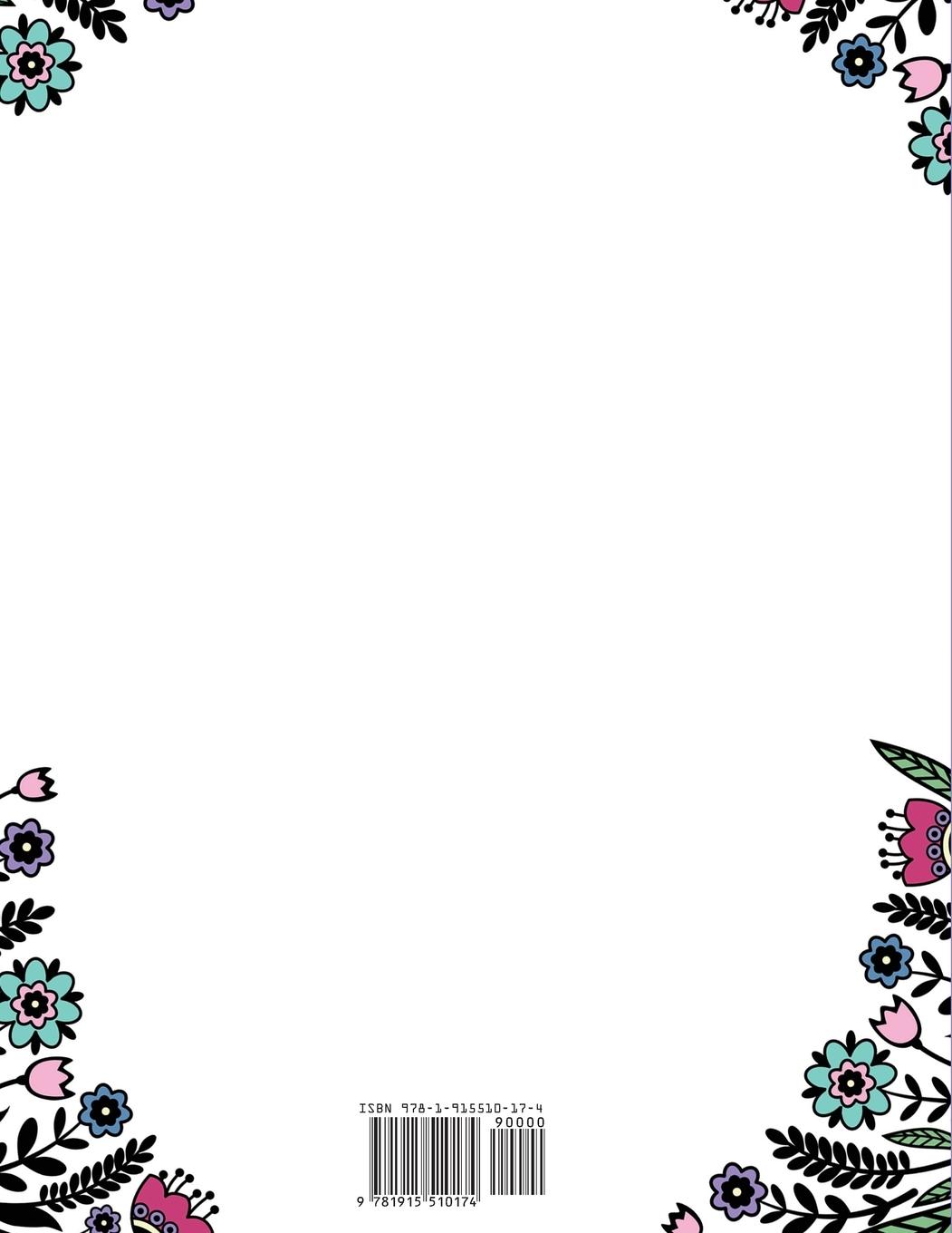 Rückseitencover Tween Coloring Books for Girls