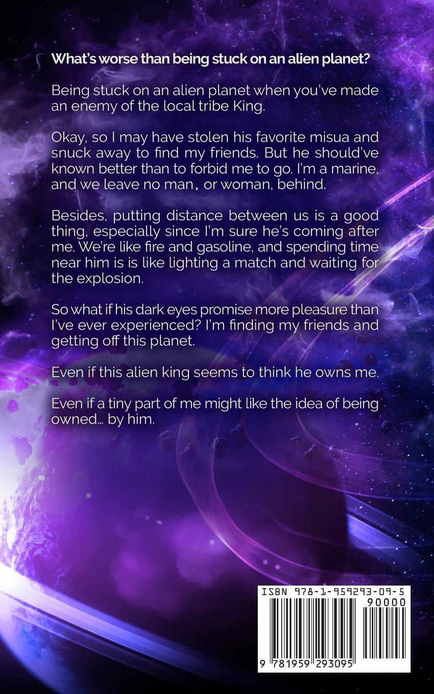 Rückseitencover Claimed by the Alien Warrior