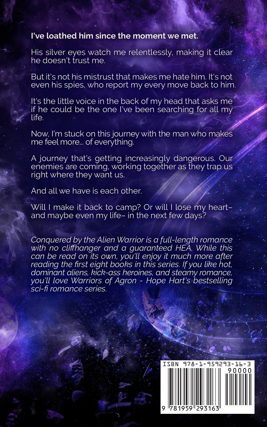 Rückseitencover Conquered by the Alien Warrior
