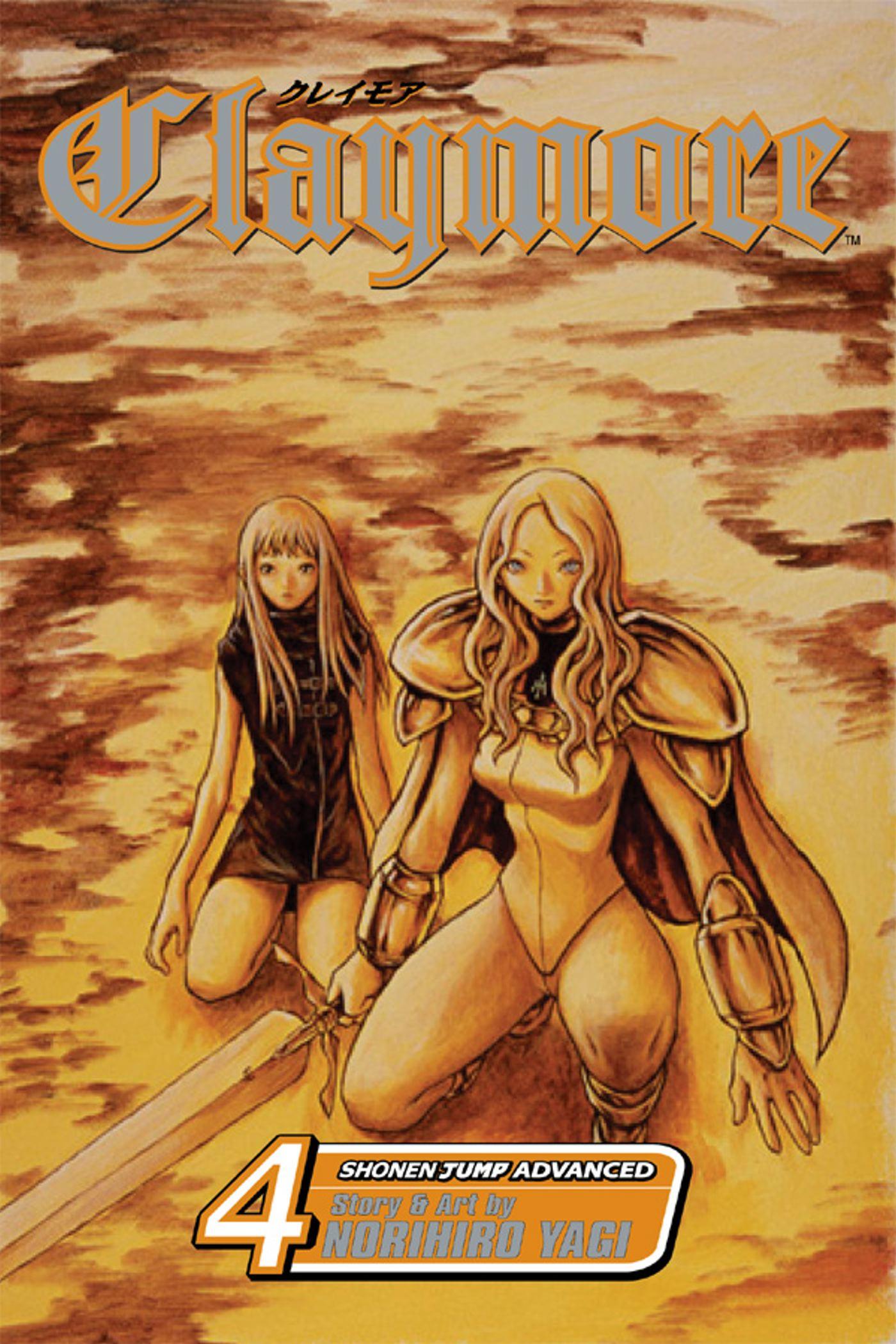 Vorderes Coverbild Claymore, Vol. 4
