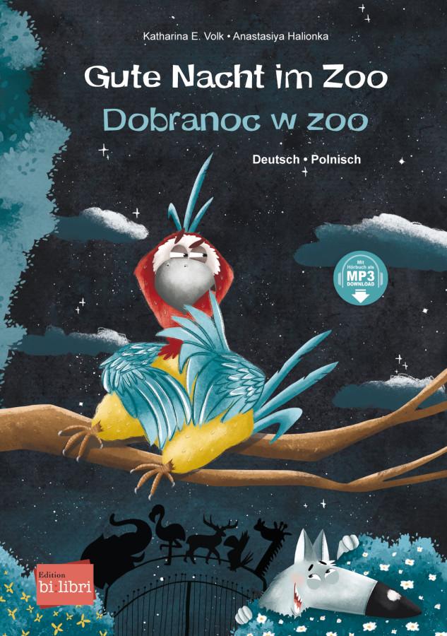 Vorderes Coverbild Gute Nacht im Zoo. Deutsch-Polnisch