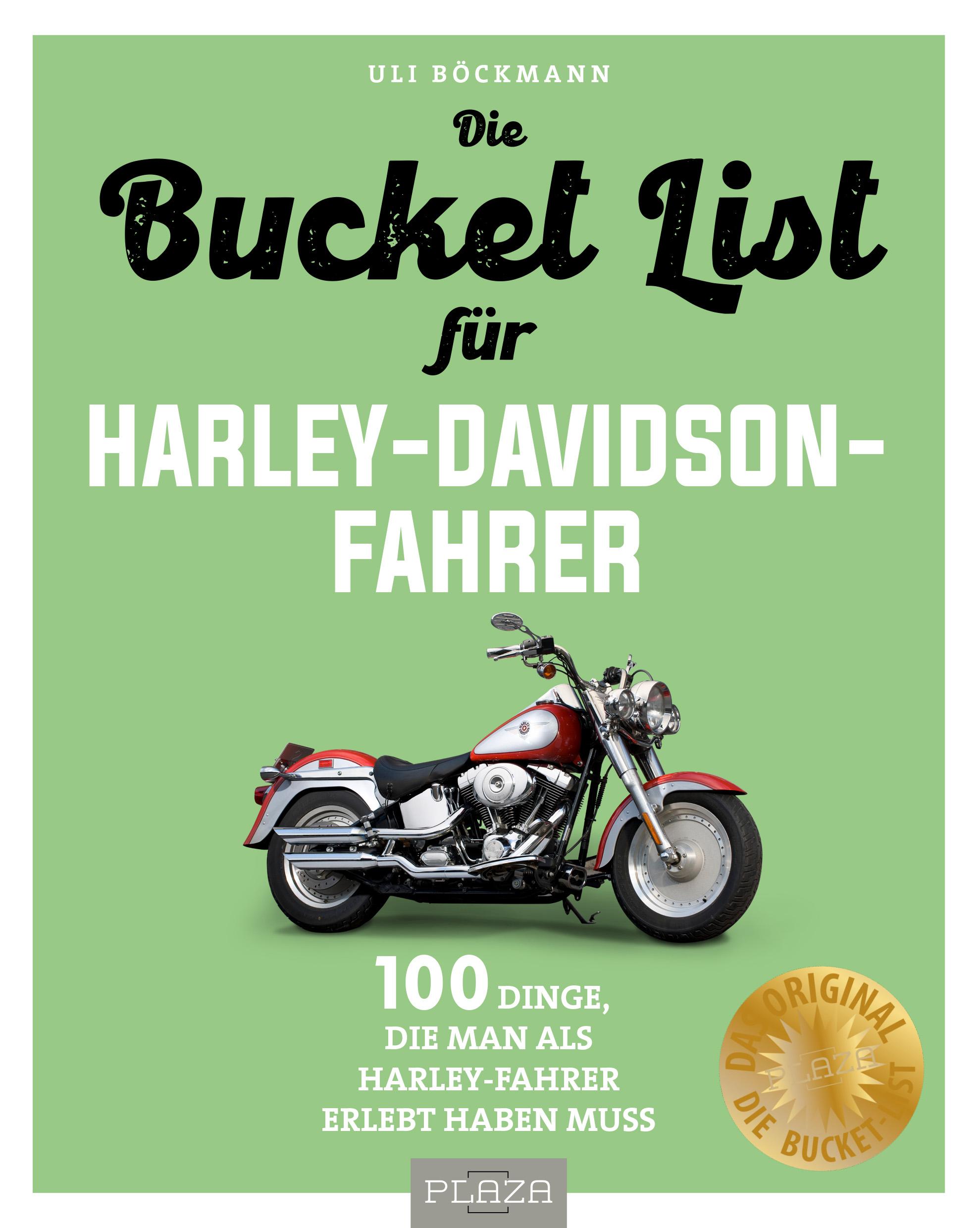 Vorderes Coverbild Die Bucket List für Harley-Davidson-Fahrer