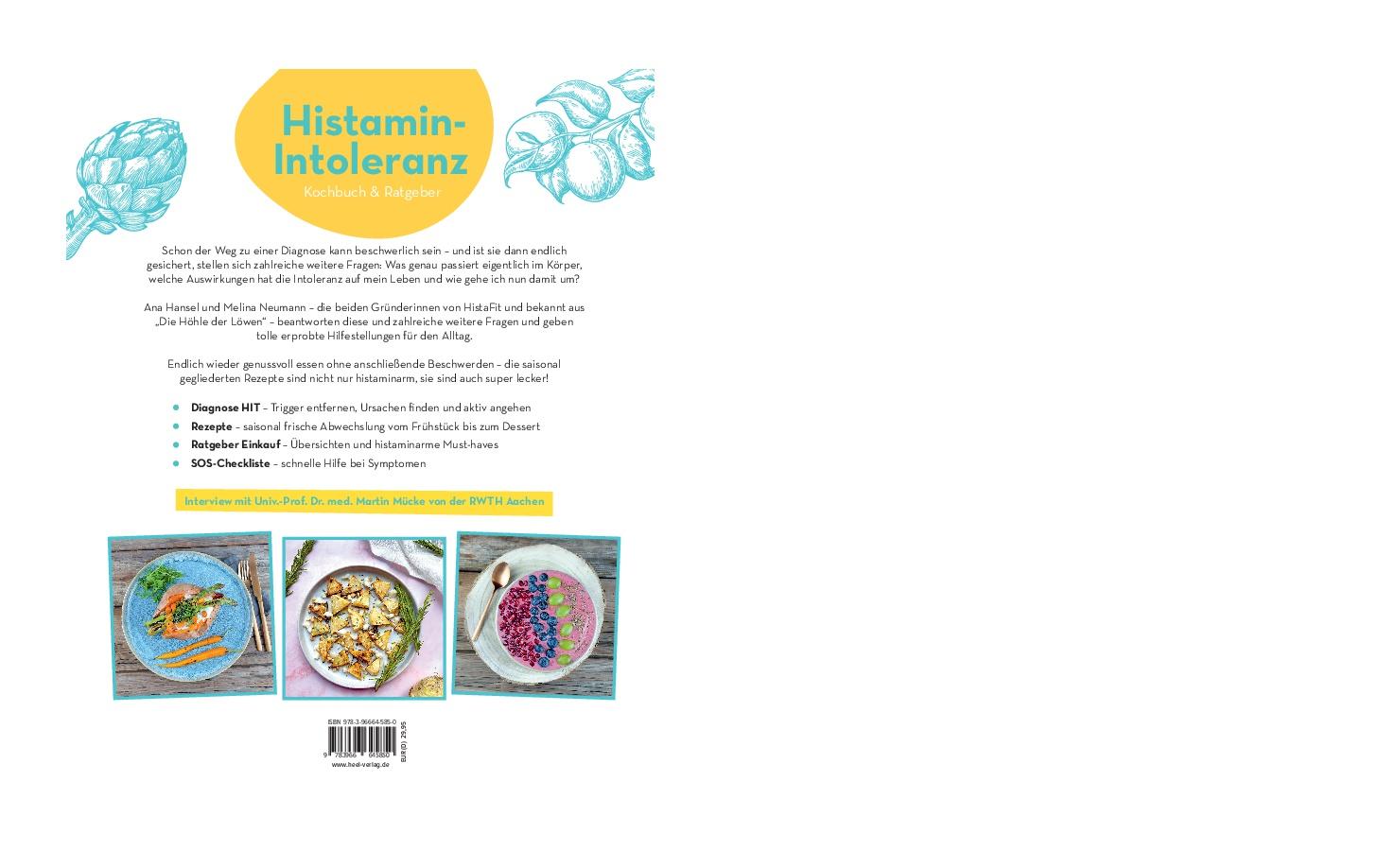 Rückseitencover Histamin-Intoleranz (HistaFit)