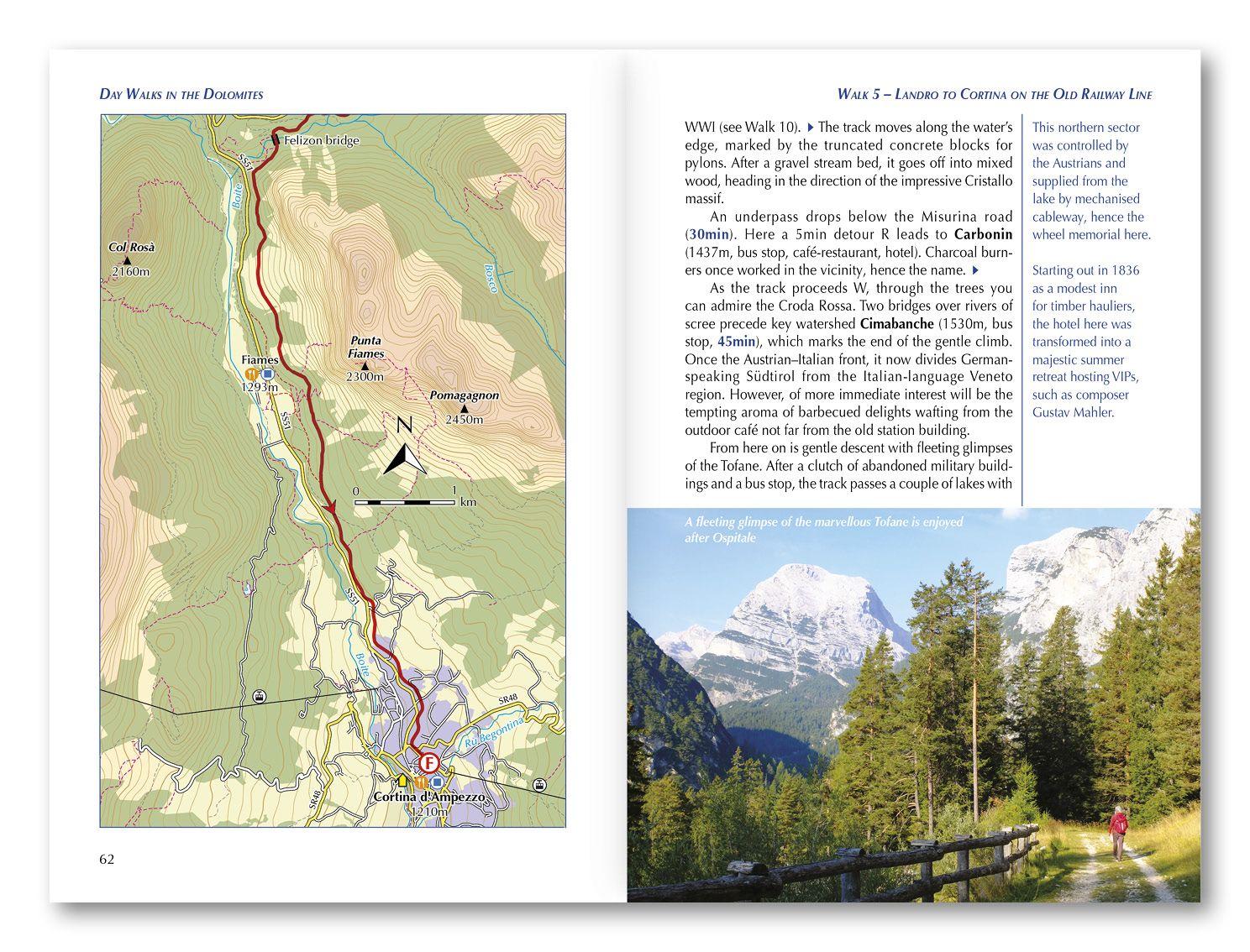 Beispielinhalt (Bild) Day Walks in the Dolomites