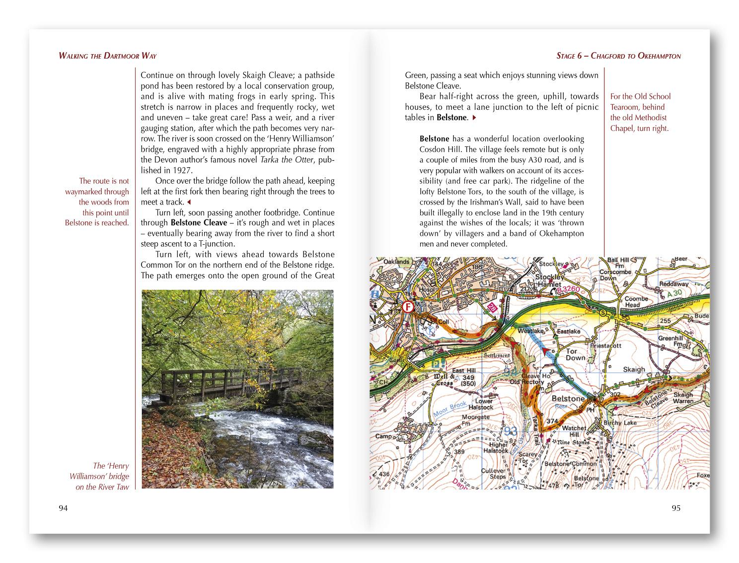 Beispielinhalt (Bild) Walking the Dartmoor Way