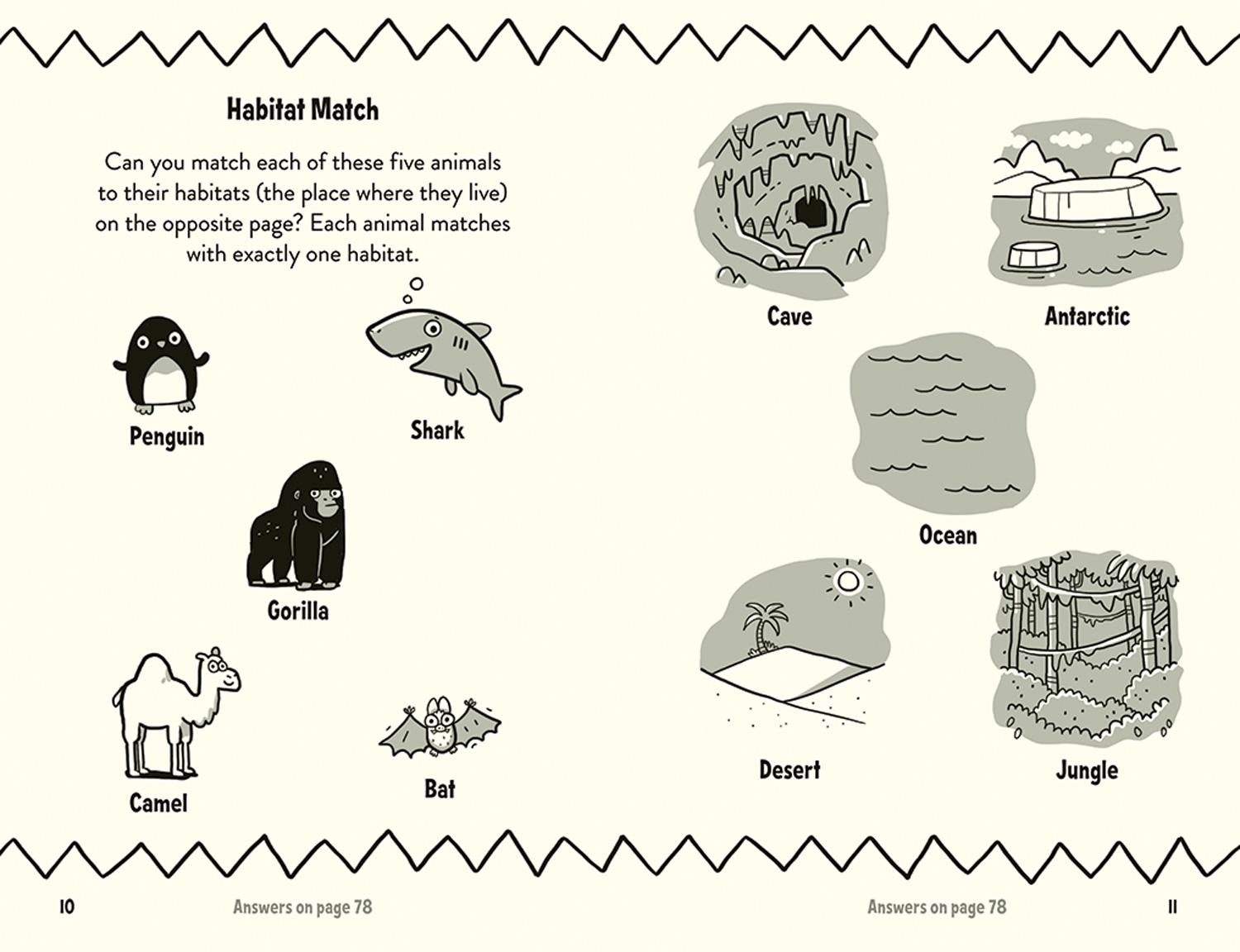 Beispielinhalt (Bild) Amazing Puzzles and Quizzes for Every 6 Year Old
