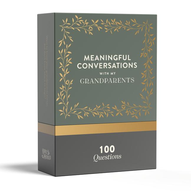 Vorderes Coverbild Meaningful Conversations with My Grandparents: 100 Interactive Conversation Card S for Families
