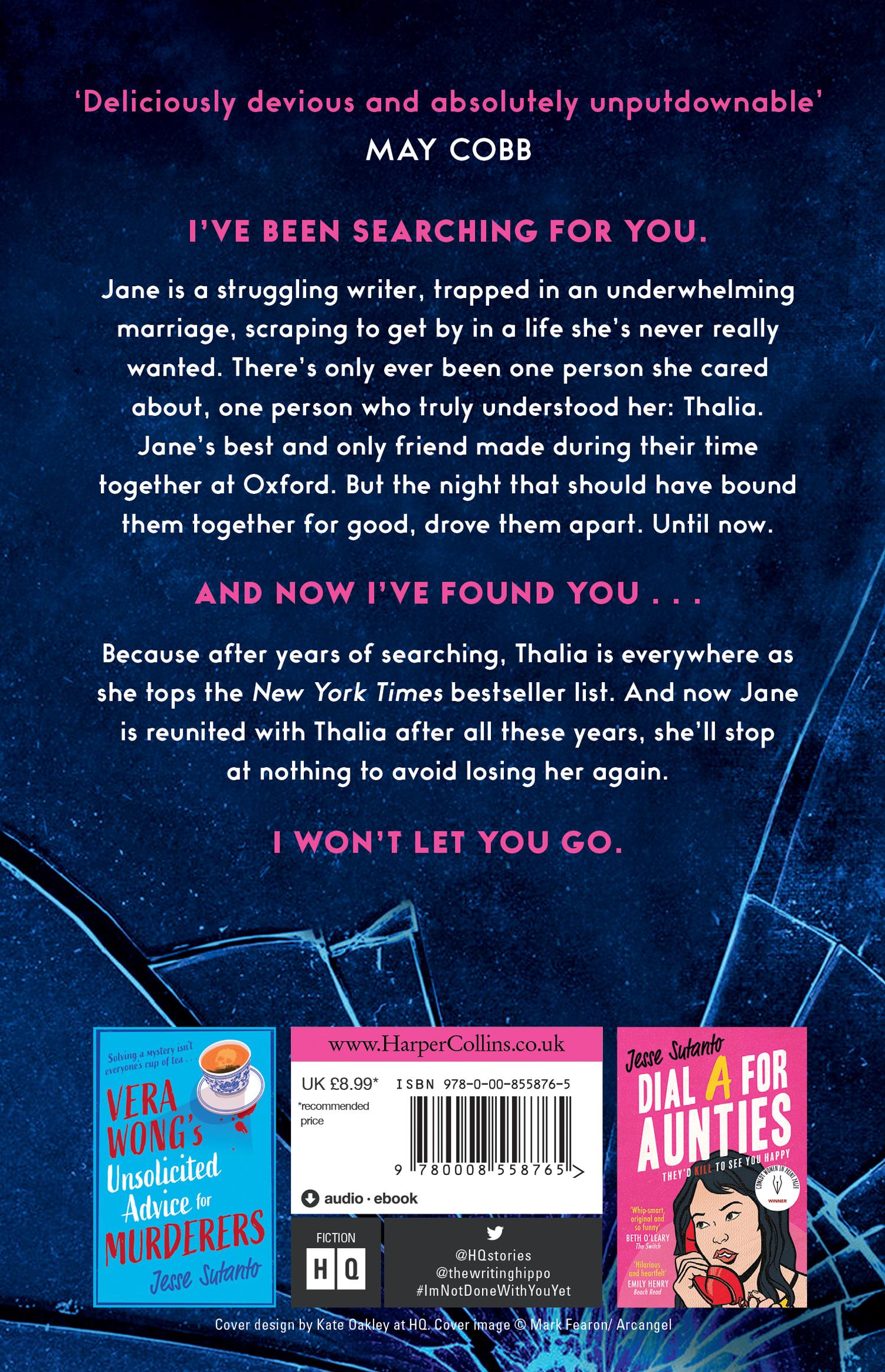 Rückseitencover I'm Not Done With You Yet