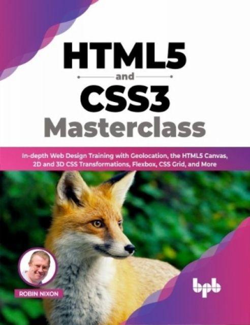 Vorderes Coverbild HTML5 and CSS3 Masterclass