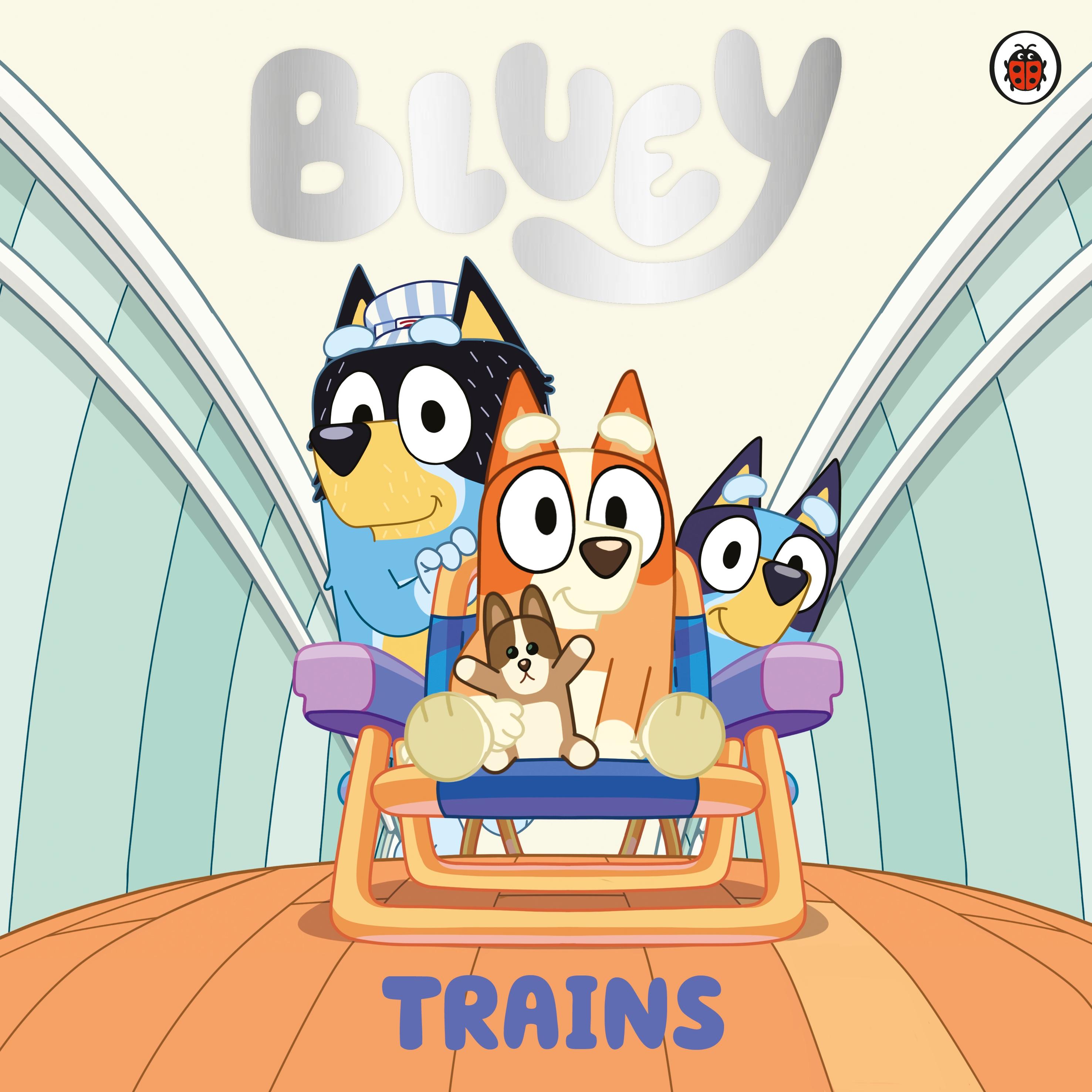 Vorderes Coverbild Bluey: Trains