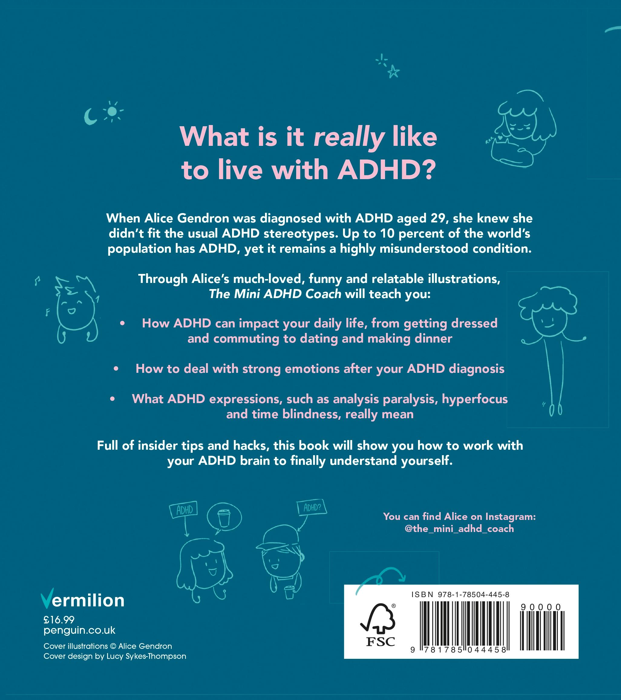 Rückseitencover The Mini ADHD Coach