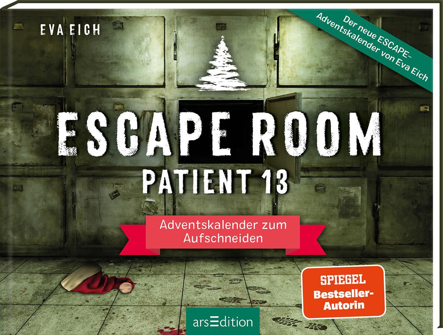 Vorderes Coverbild Escape Room. Patient 13