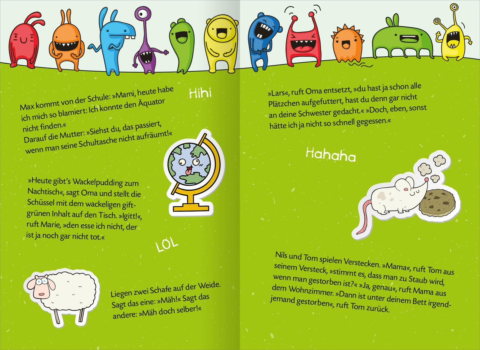 Beispielinhalt (Bild) Mein megadickes Witzebuch