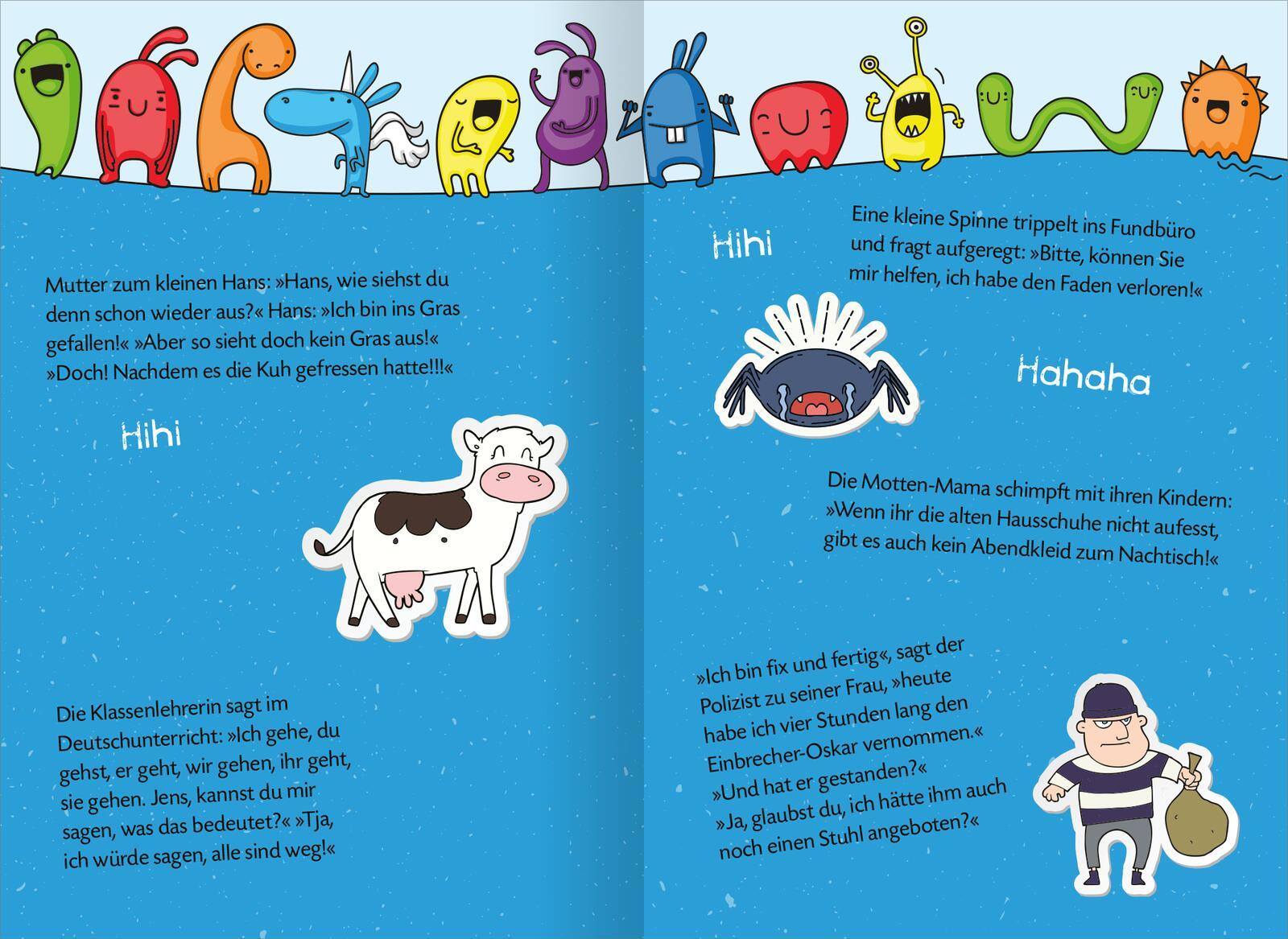 Beispielinhalt (Bild) Mein megadickes Witzebuch