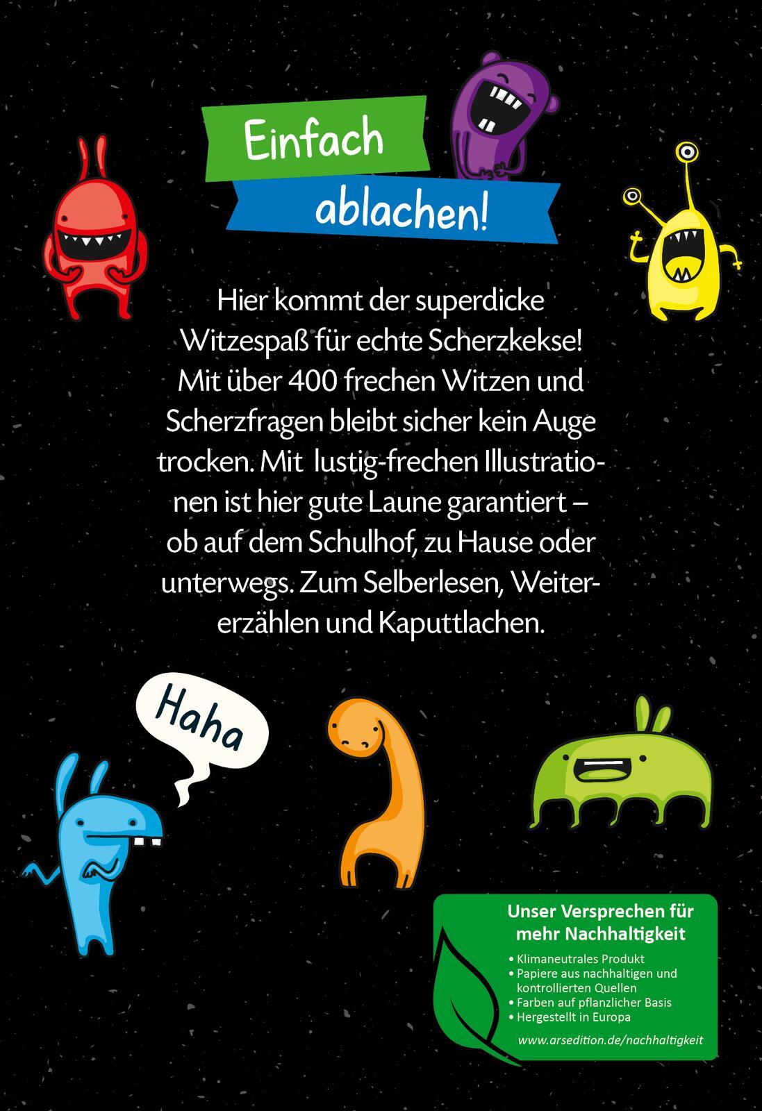 Rückseitencover Mein megadickes Witzebuch