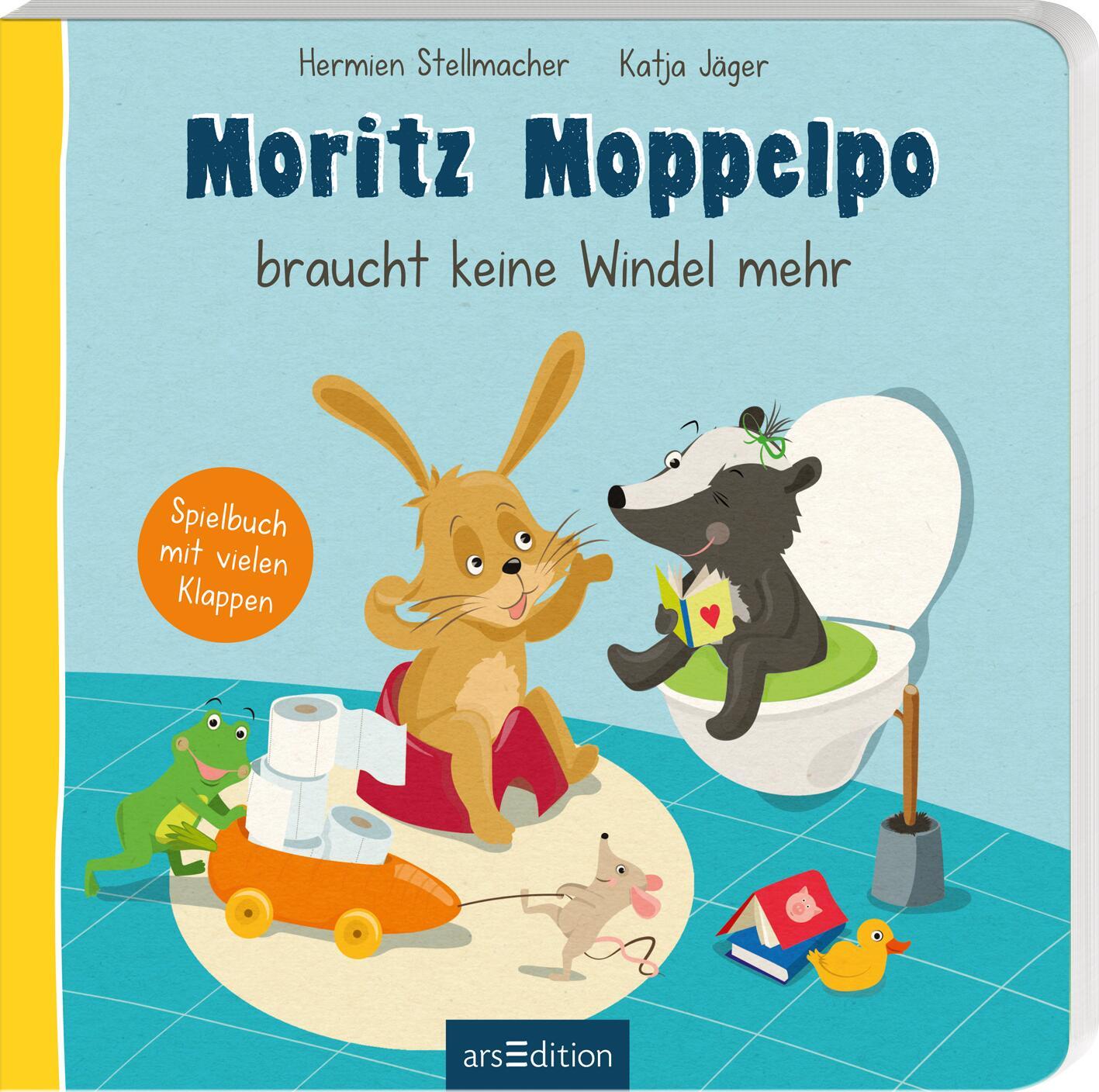 Vorderes Coverbild Moritz Moppelpo braucht keine Windel mehr