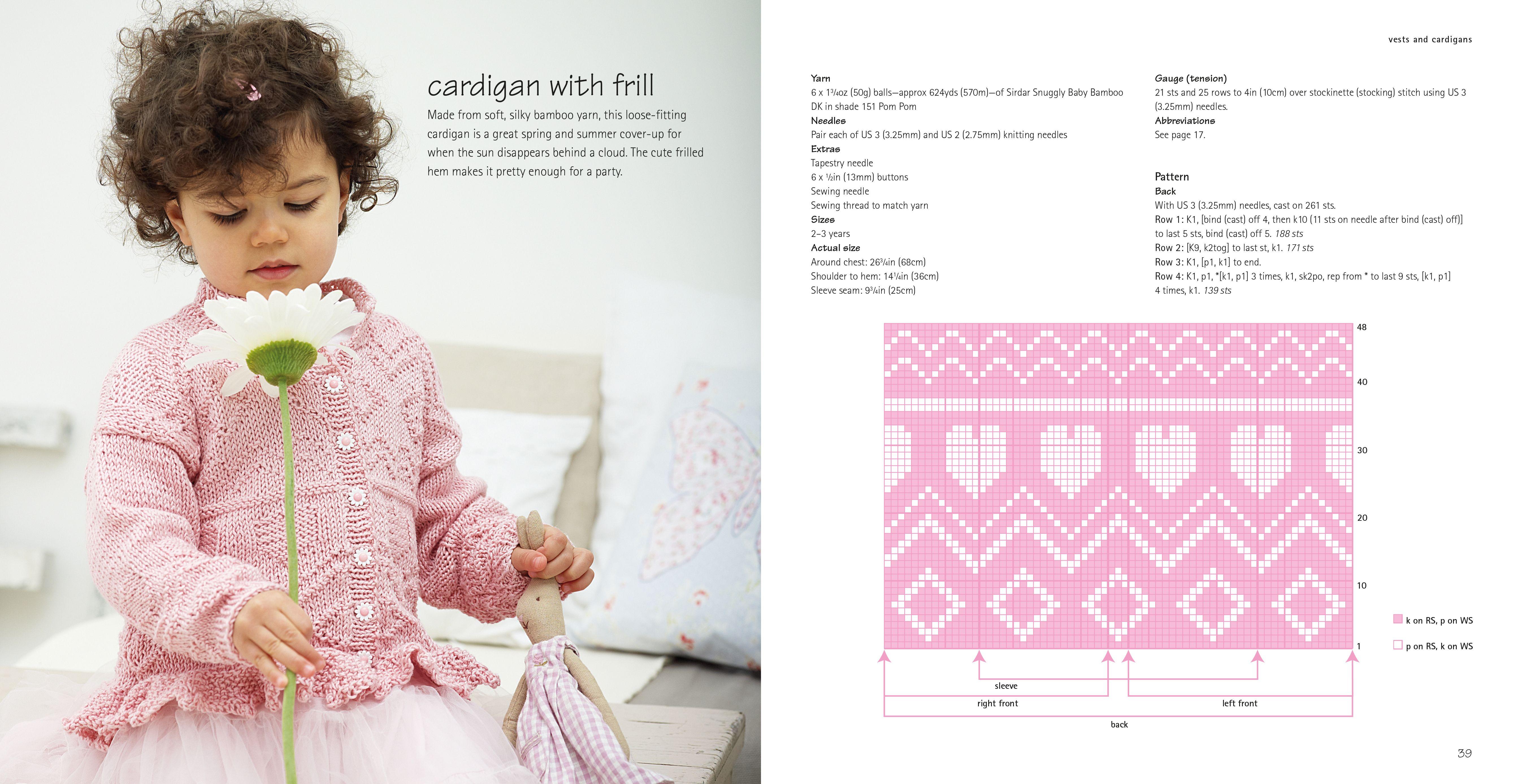 Beispielinhalt (Bild) Cute & Easy Baby Knits