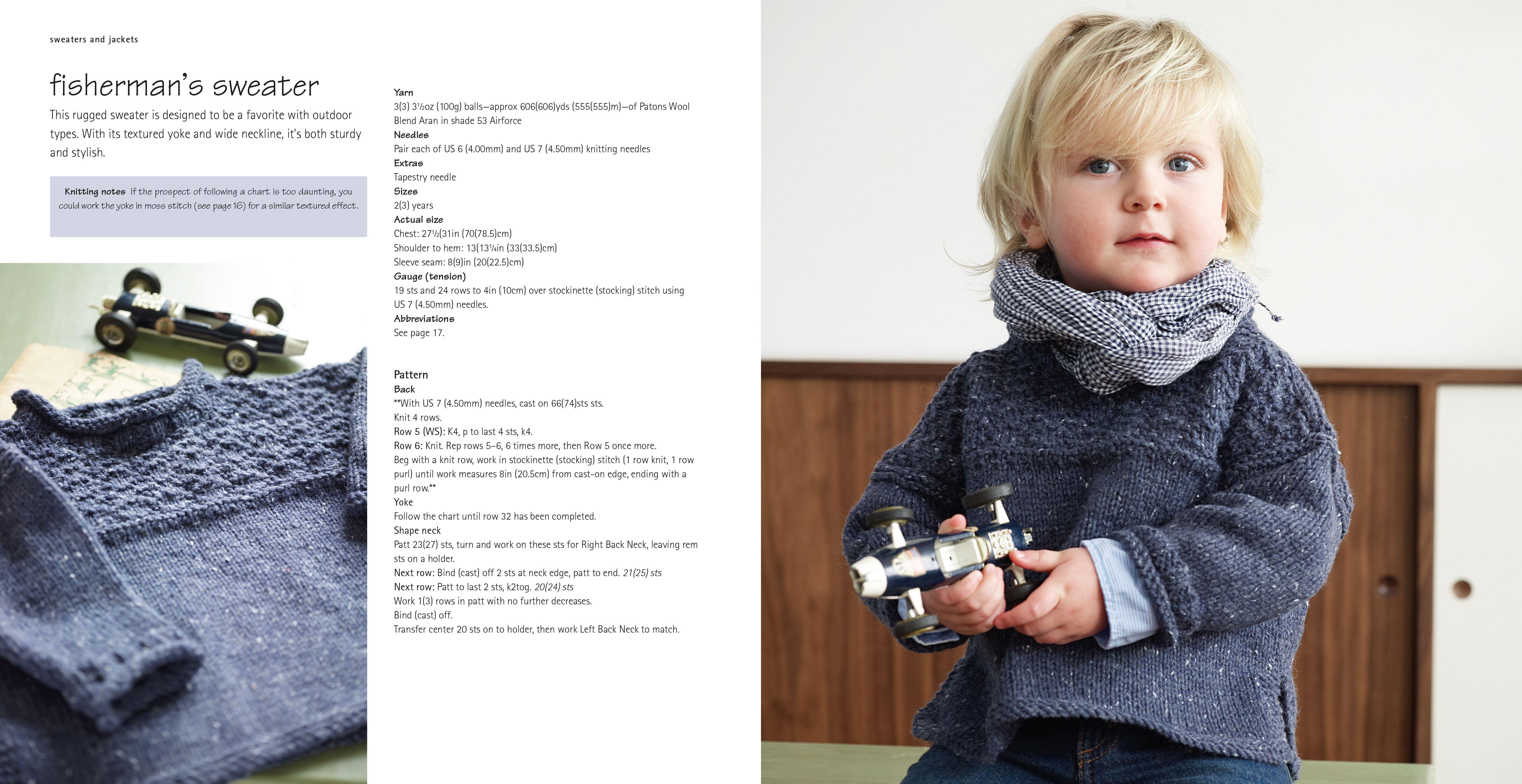 Beispielinhalt (Bild) Cute & Easy Baby Knits