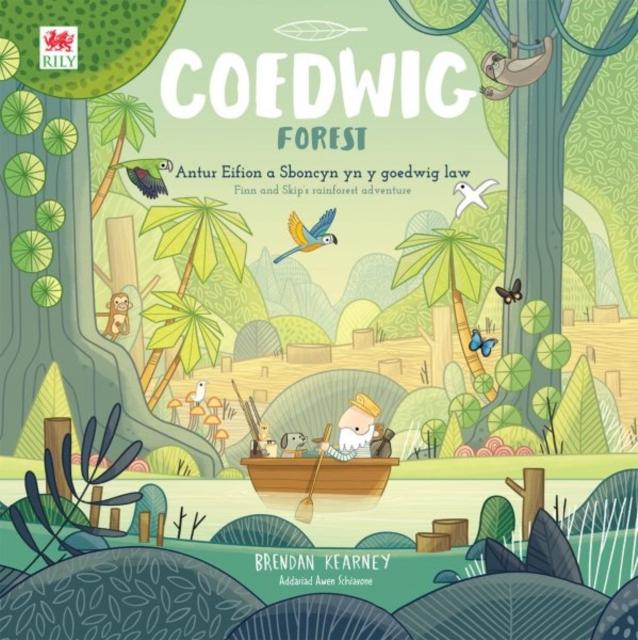 Vorderes Coverbild Cyfres Anturiaeth Eifion a Sboncyn: Coedwig / Forest