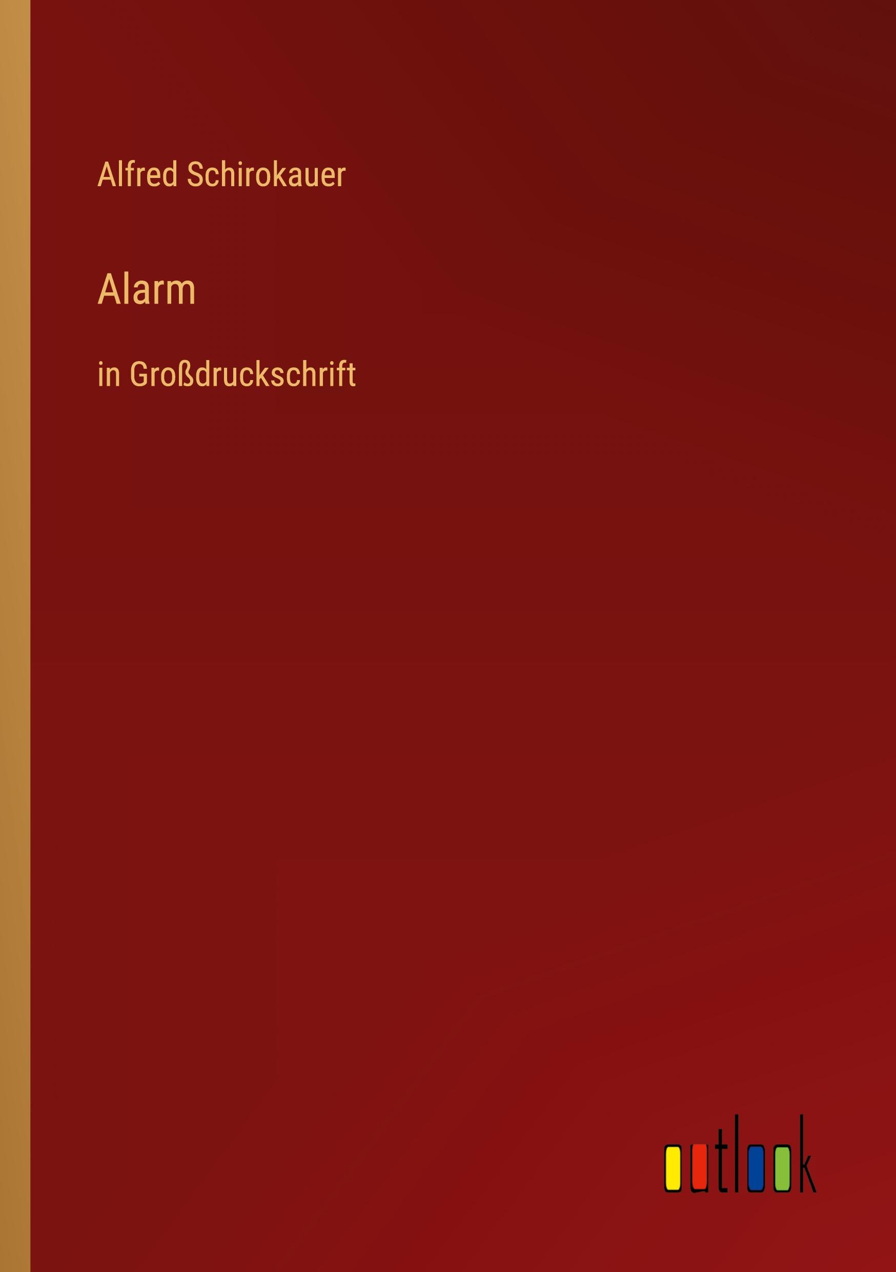 Vorderes Coverbild Alarm