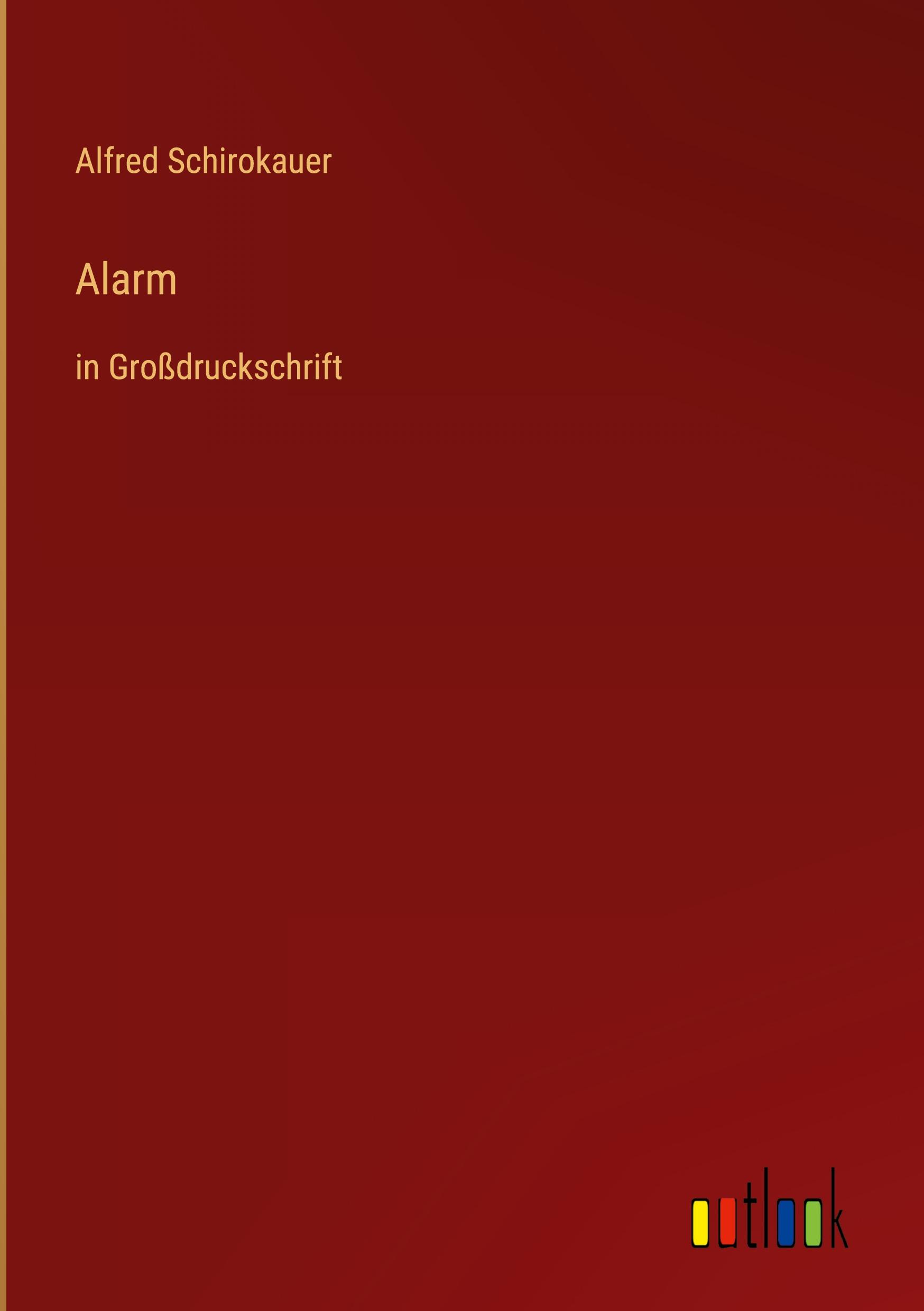 Vorderes Coverbild Alarm
