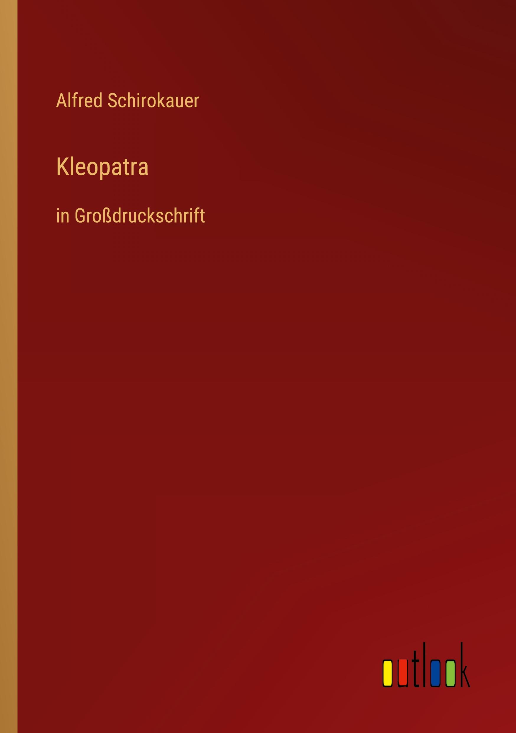 Vorderes Coverbild Kleopatra