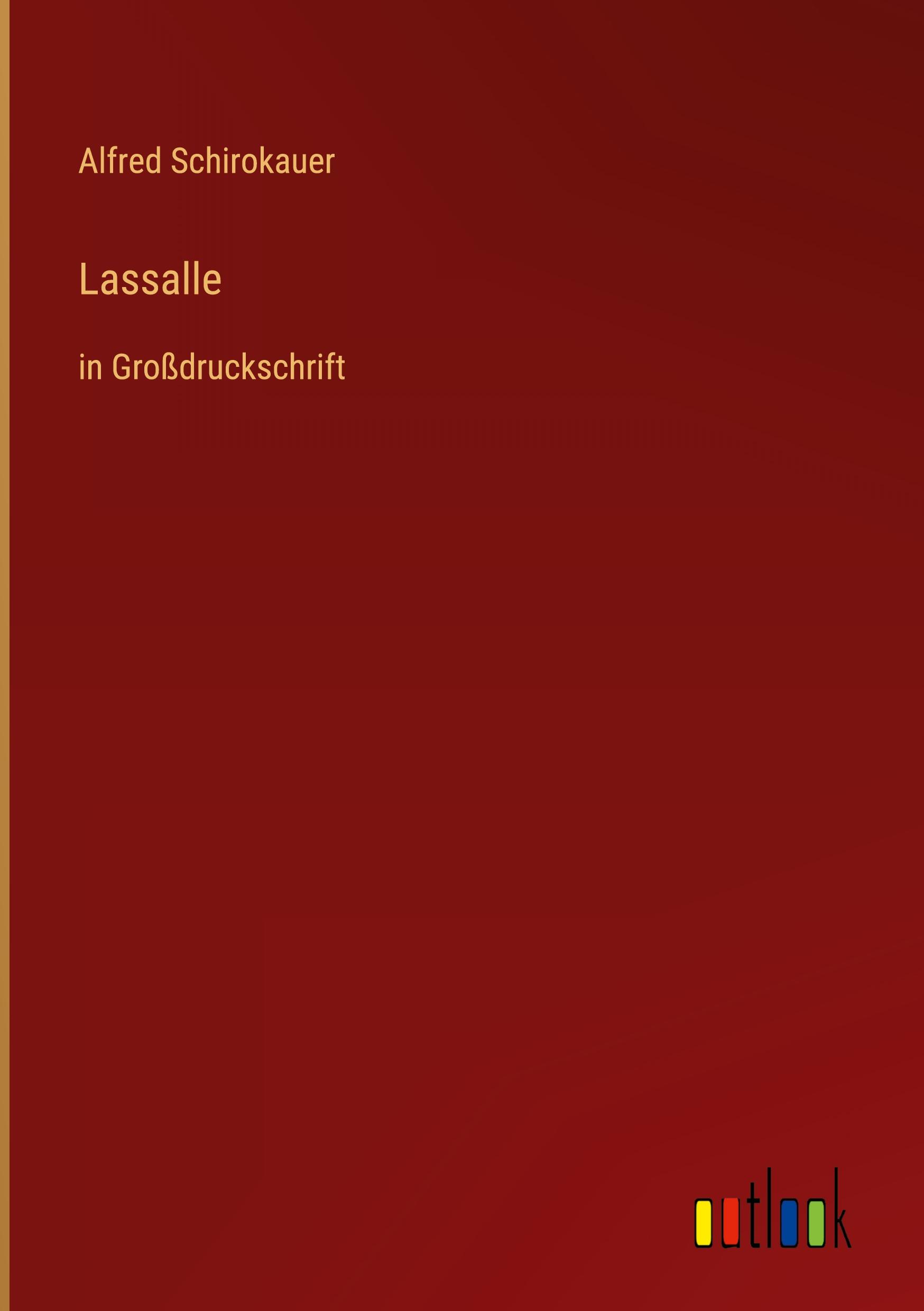 Vorderes Coverbild Lassalle